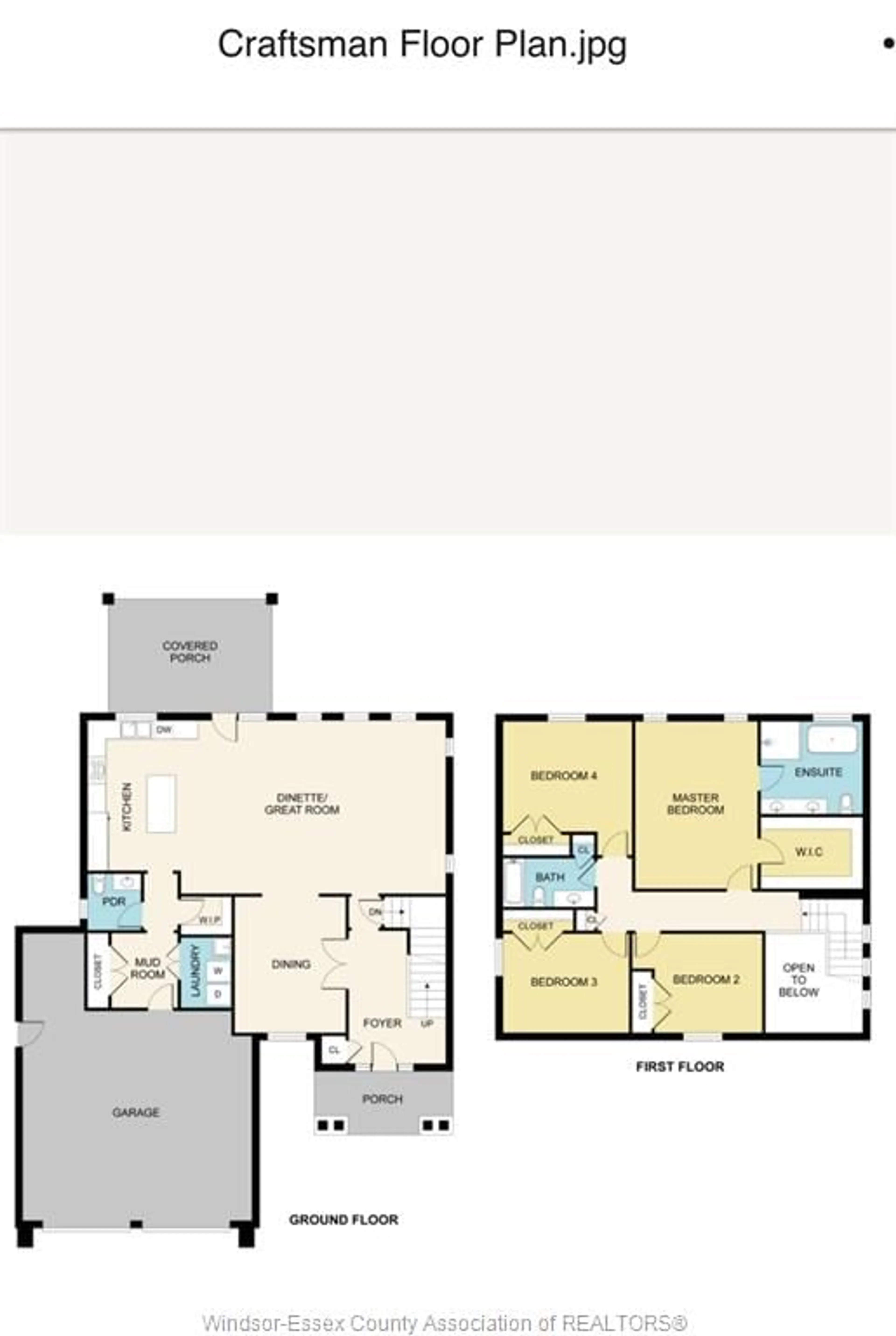 Floor plan for 7338 GARNET Cres, McGregor Ontario N0R 1J0