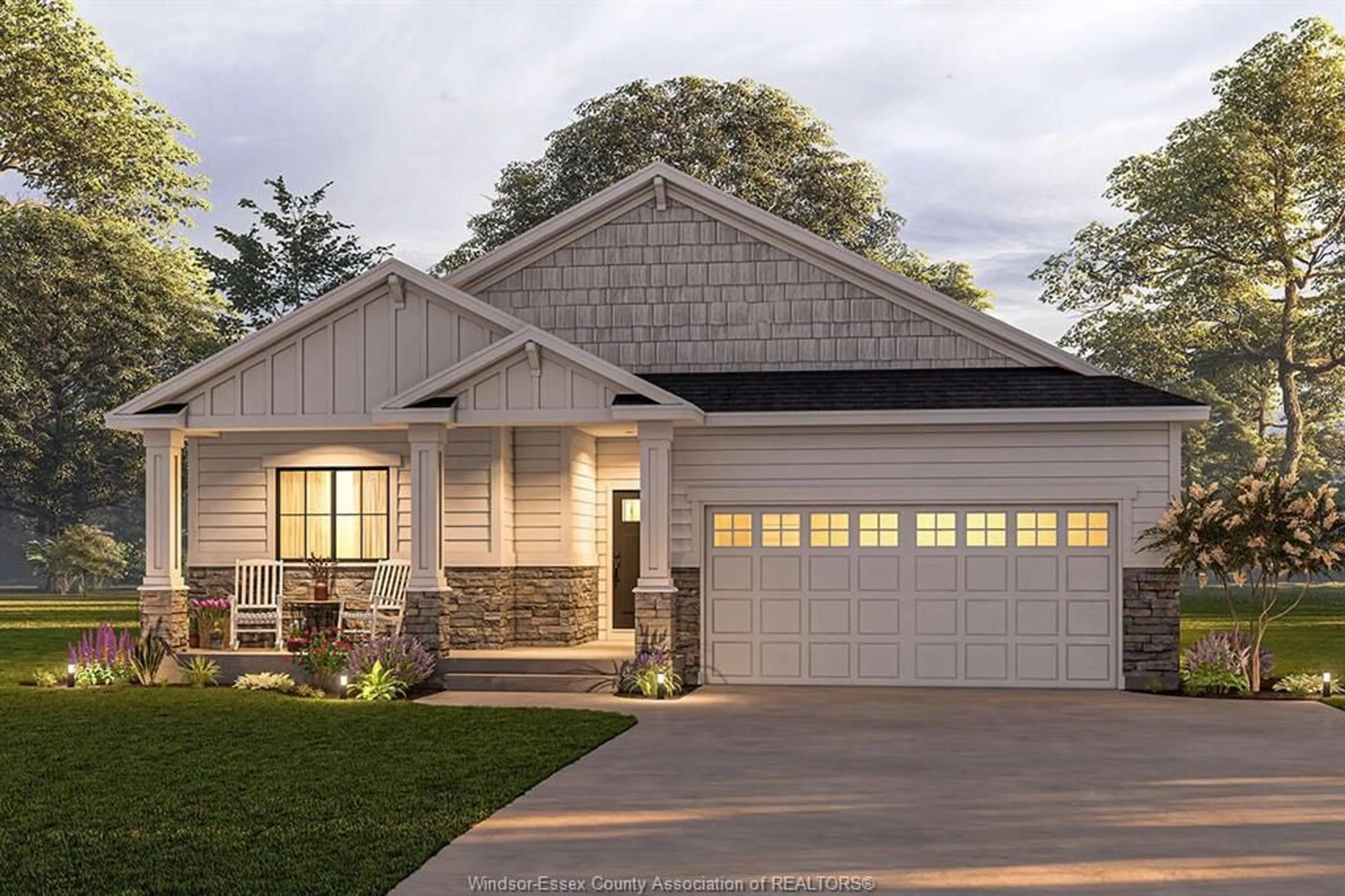 Home with vinyl exterior material for 43 CHERRY BLOSSOM #LOT 14, Chatham Ontario N7M 0A2