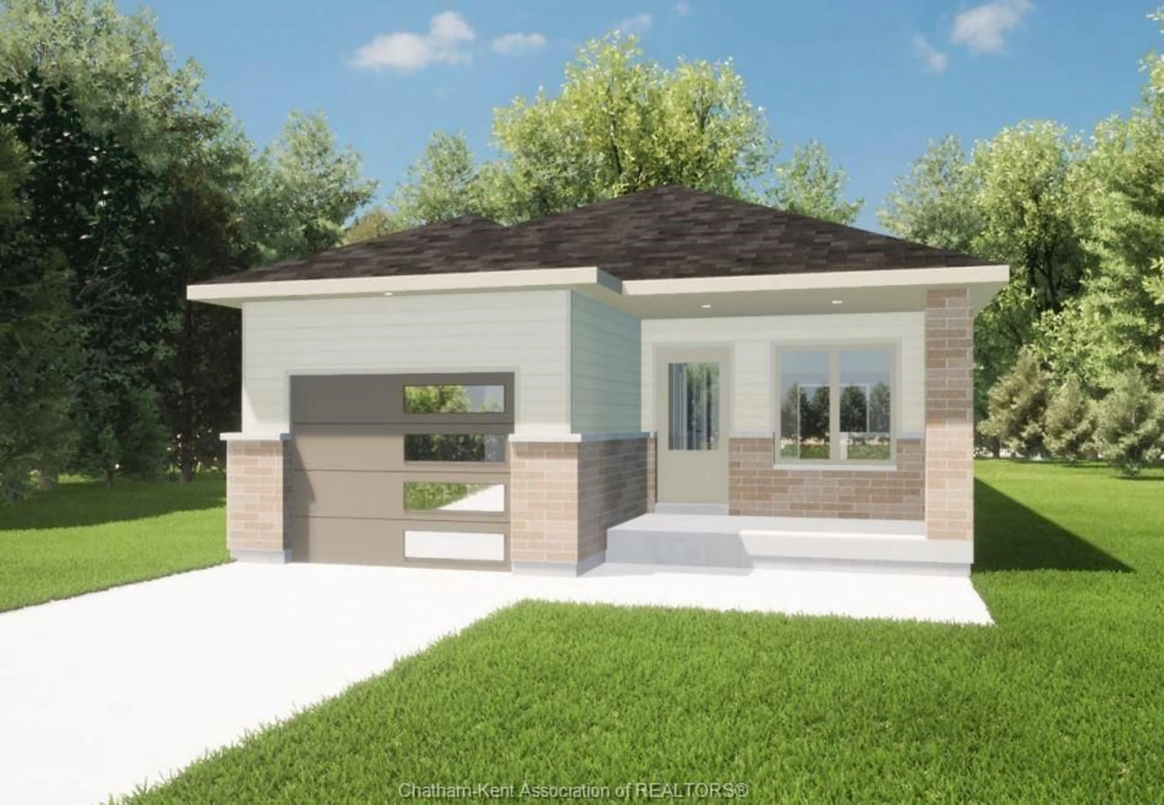 Home with brick exterior material for 284 IRONWOOD Trail, Chatham Ontario N7M0T3