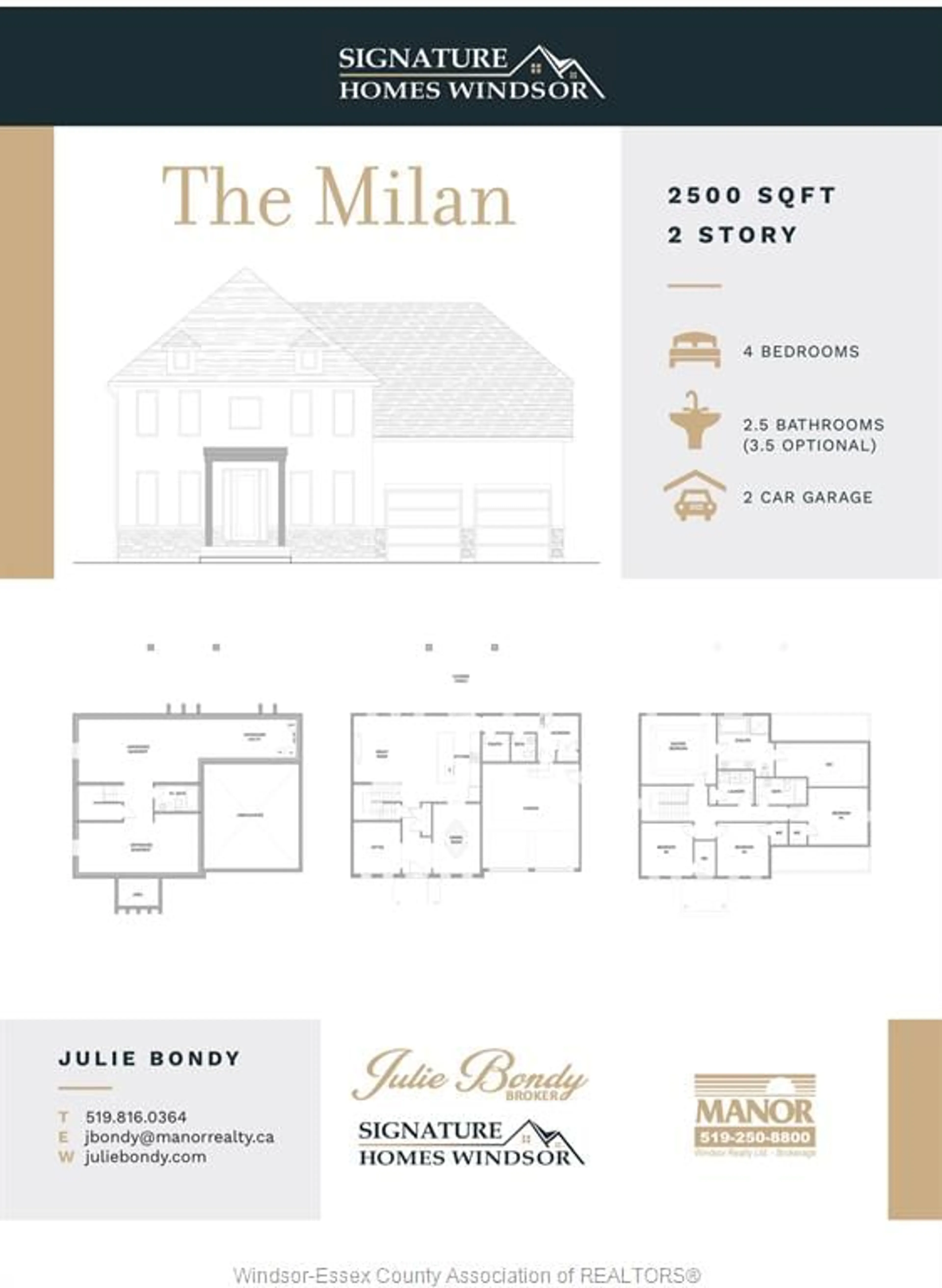 Floor plan for 245 CHARLES, Essex Ontario N8M 3E9