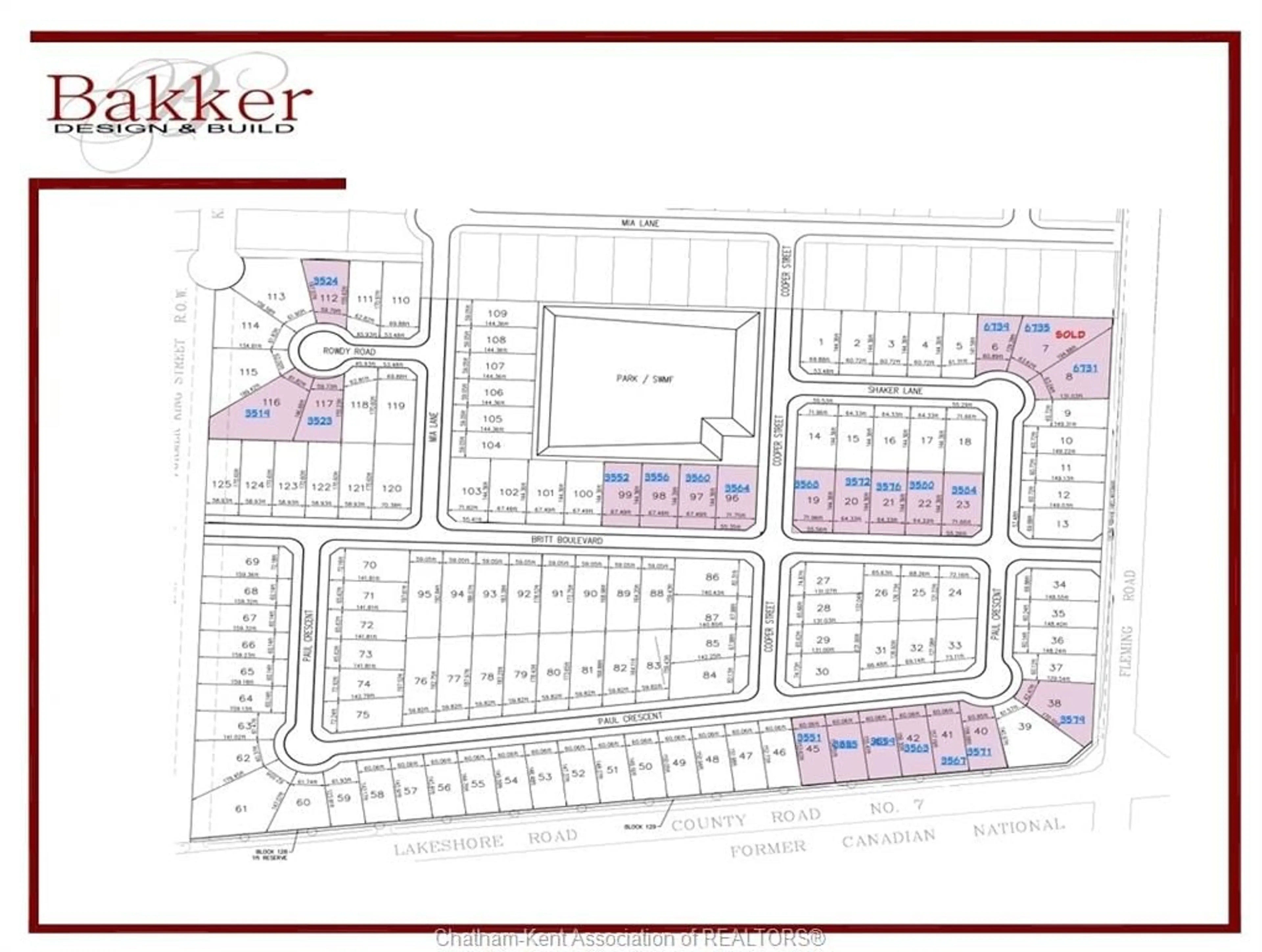 Floor plan for 3523 ROWDY Rd, Plympton-Wyoming Ontario N0N 1E0