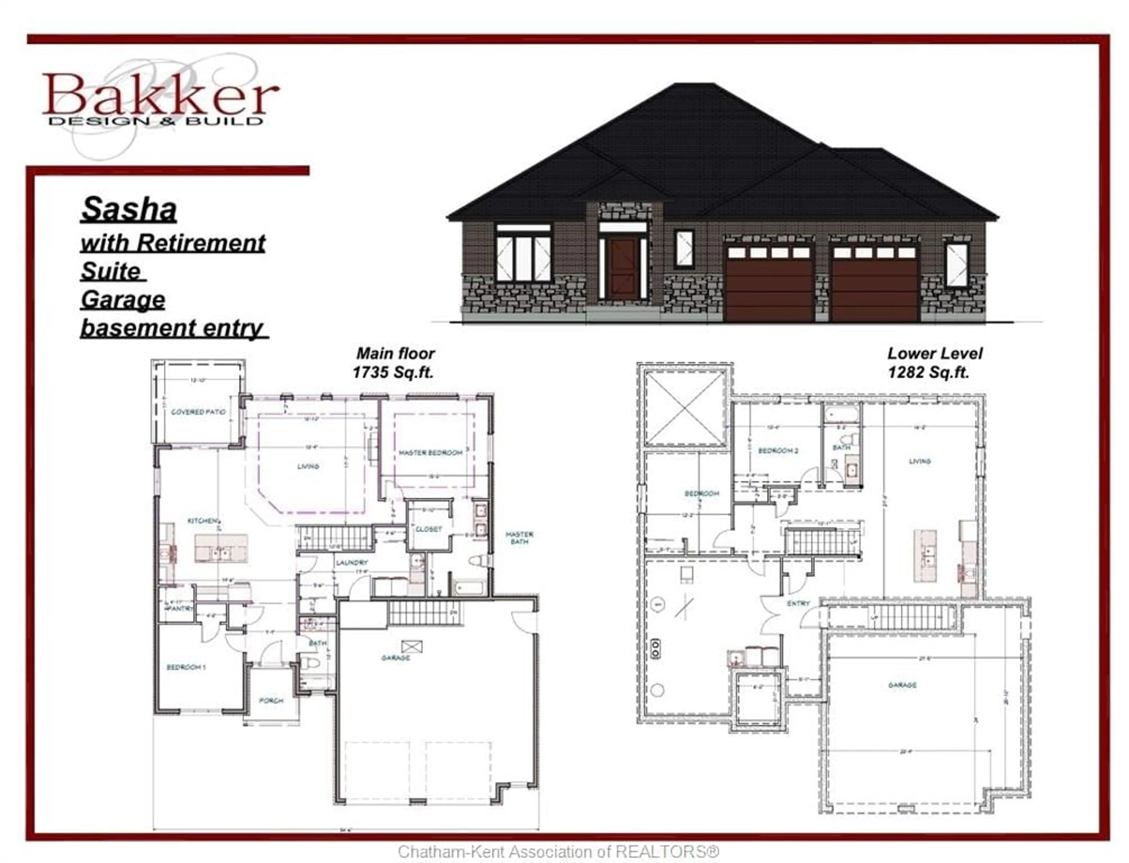 Floor plan for 3552 BRITT Blvd, Plympton-Wyoming Ontario N0N 1E0