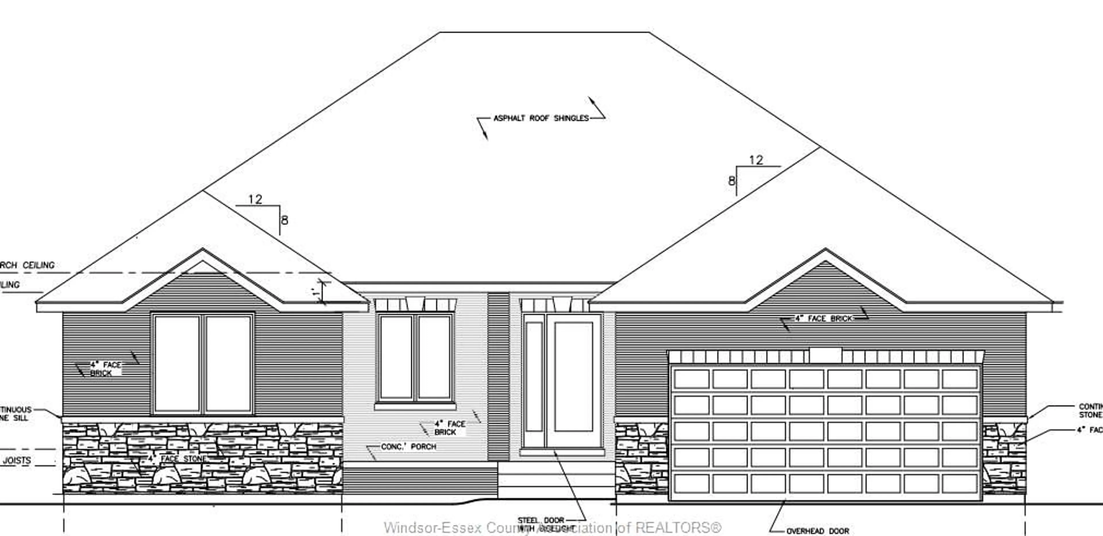 Frontside or backside of a home for 1255 CAMPANA Cres, Lakeshore Ontario N0R 1A0