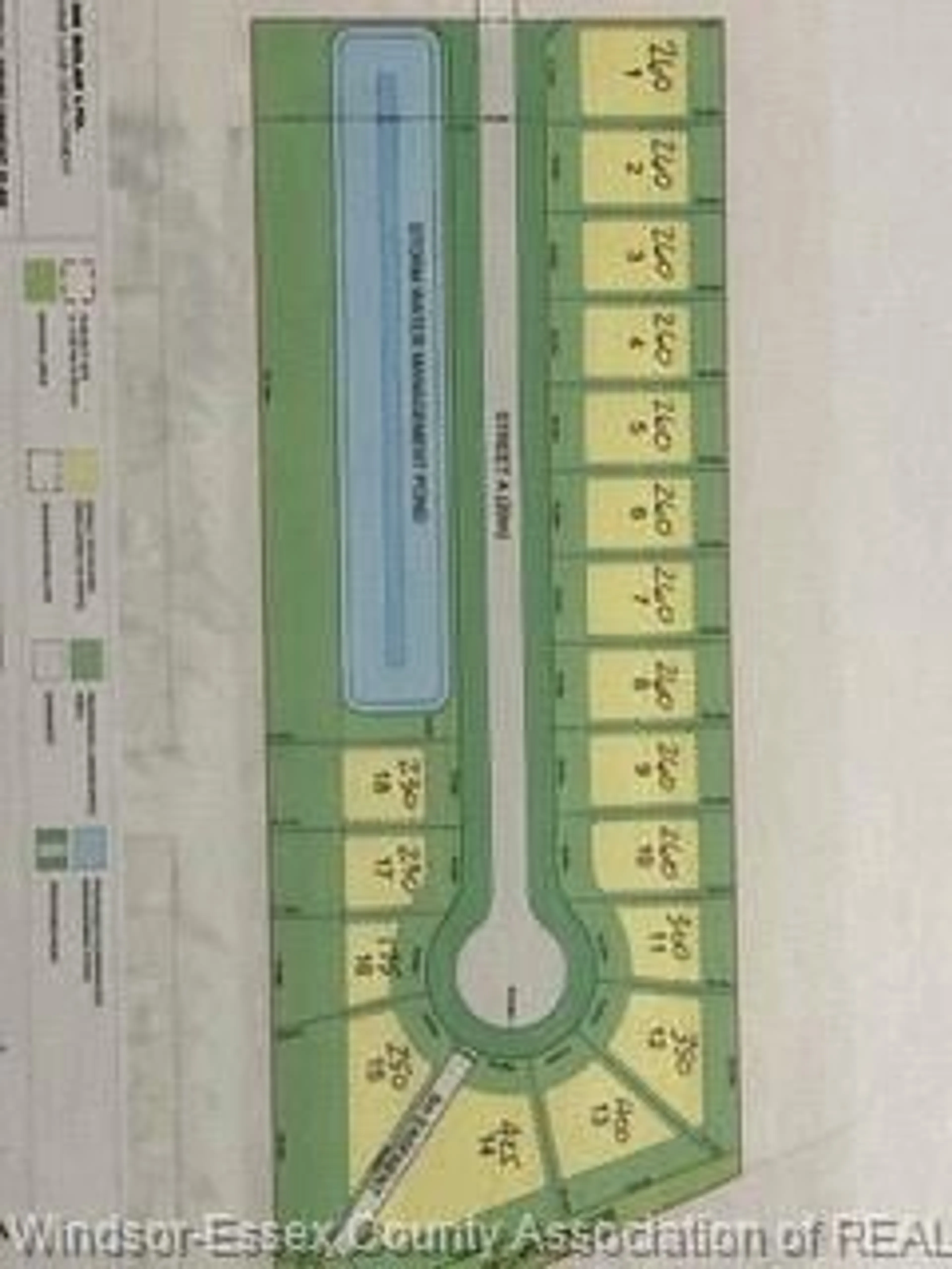 Picture of a map for LOT 12 DUCHARME Lane, McGregor Ontario N0R 1J0