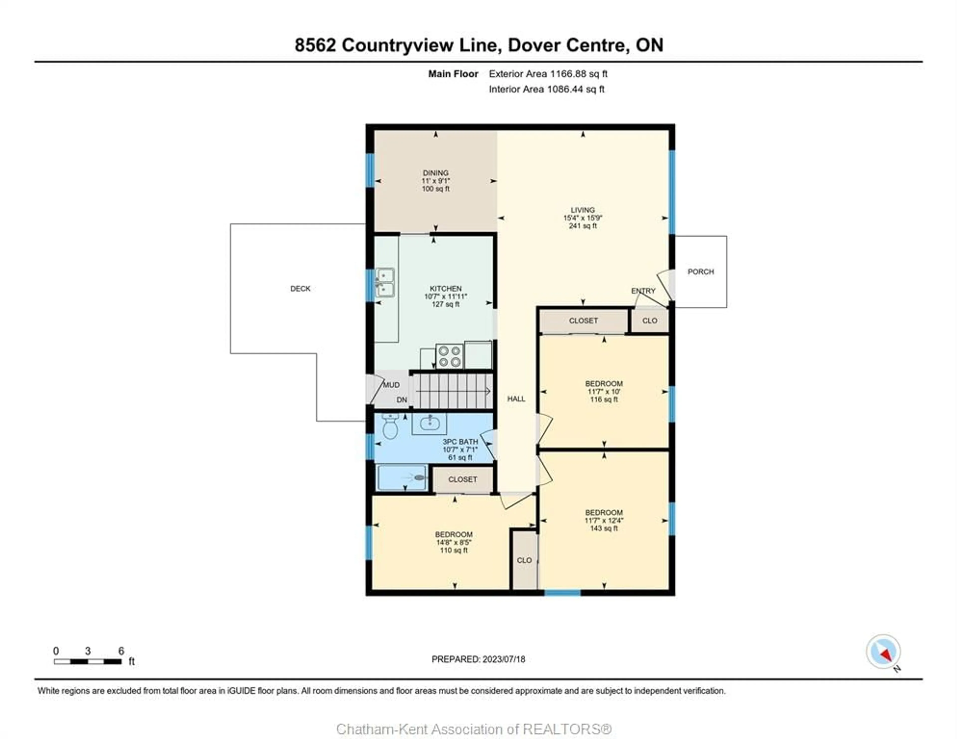 Floor plan for 8562 COUNTRYVIEW Line, Chatham-Kent Ontario N0P 1L0