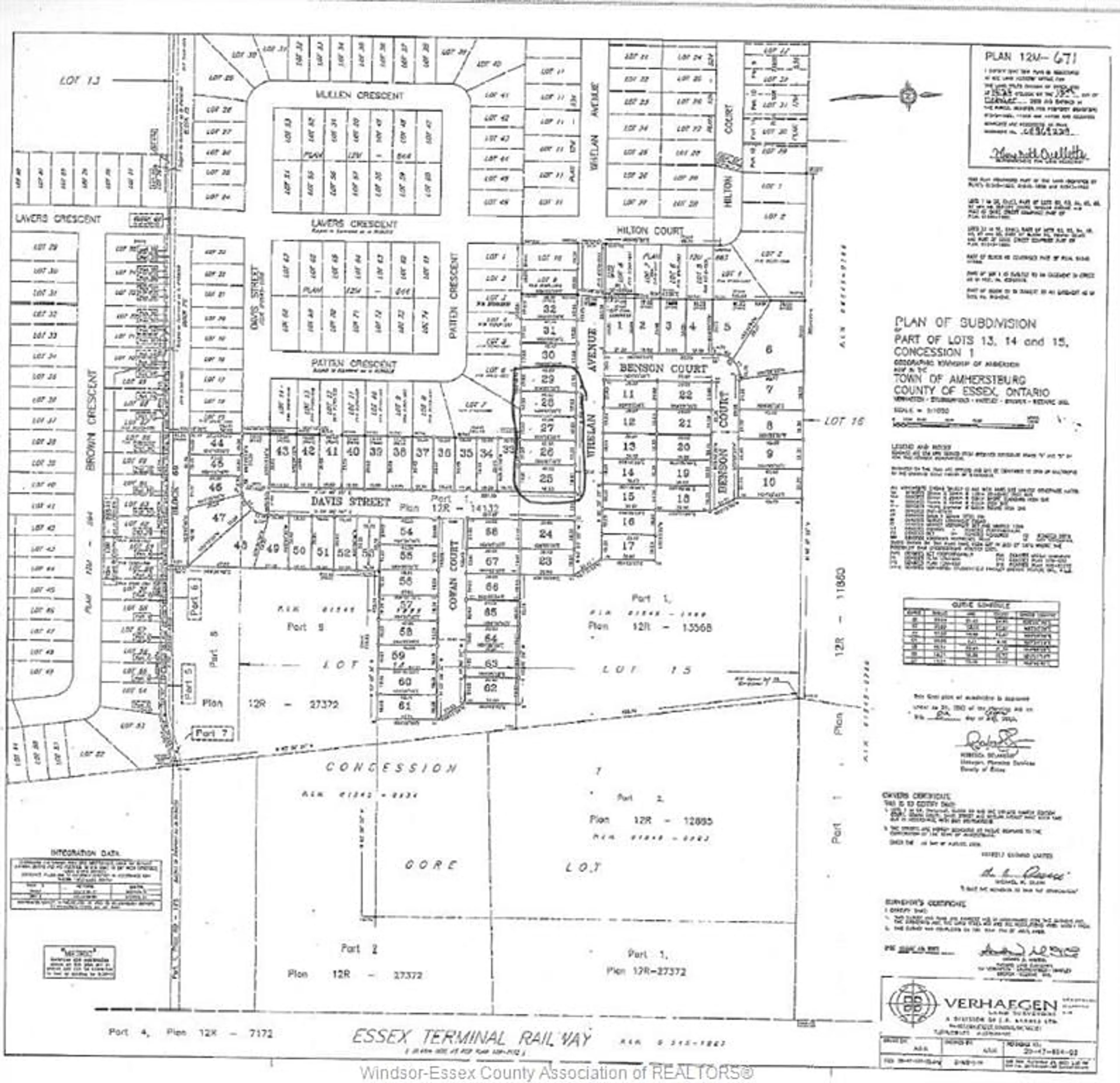 Floor plan for 169 WHELAN, Amherstburg Ontario N9V 0A9