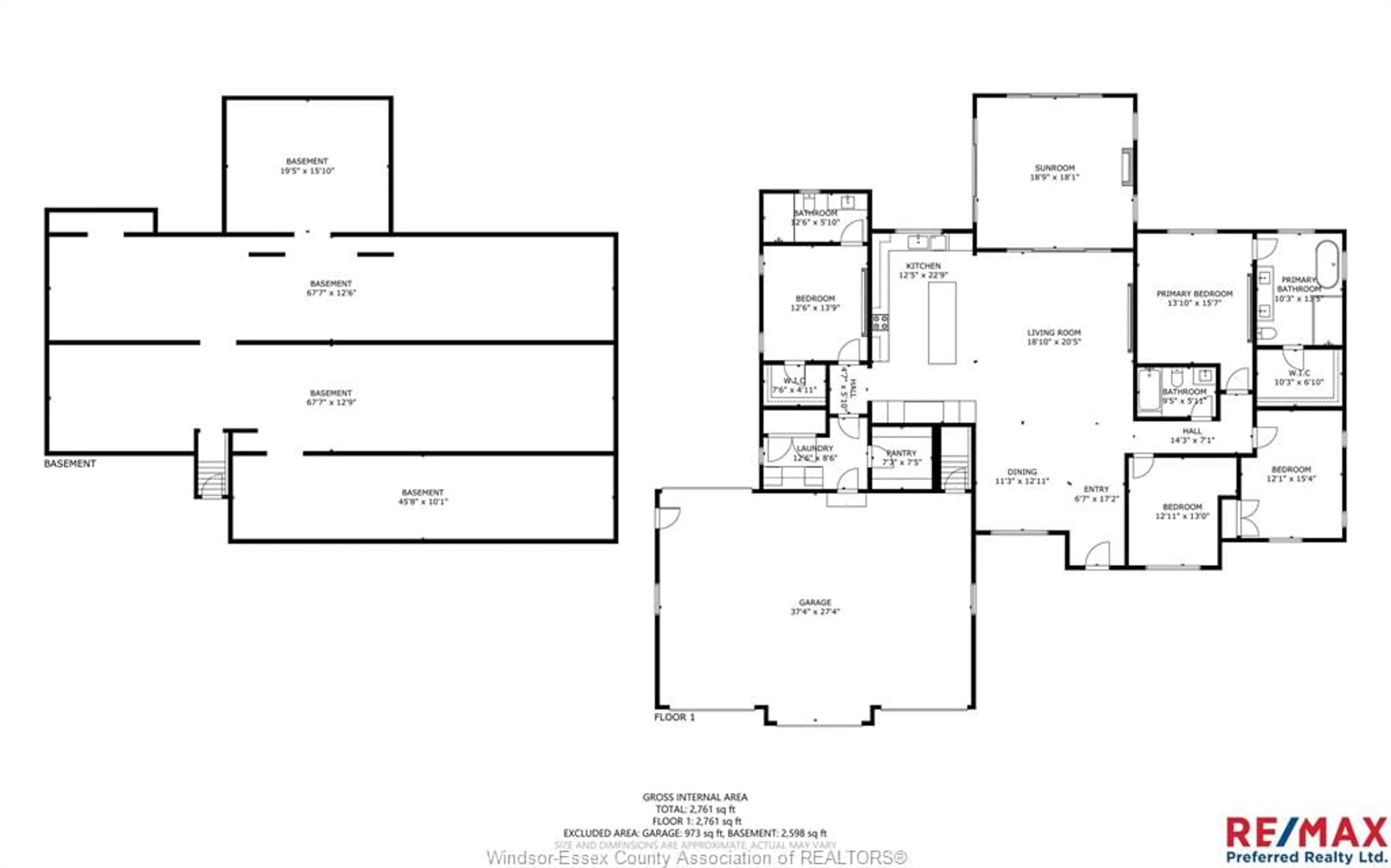 Floor plan for 2199 COUNTY RD 31, Lakeshore Ontario N0R 1R0