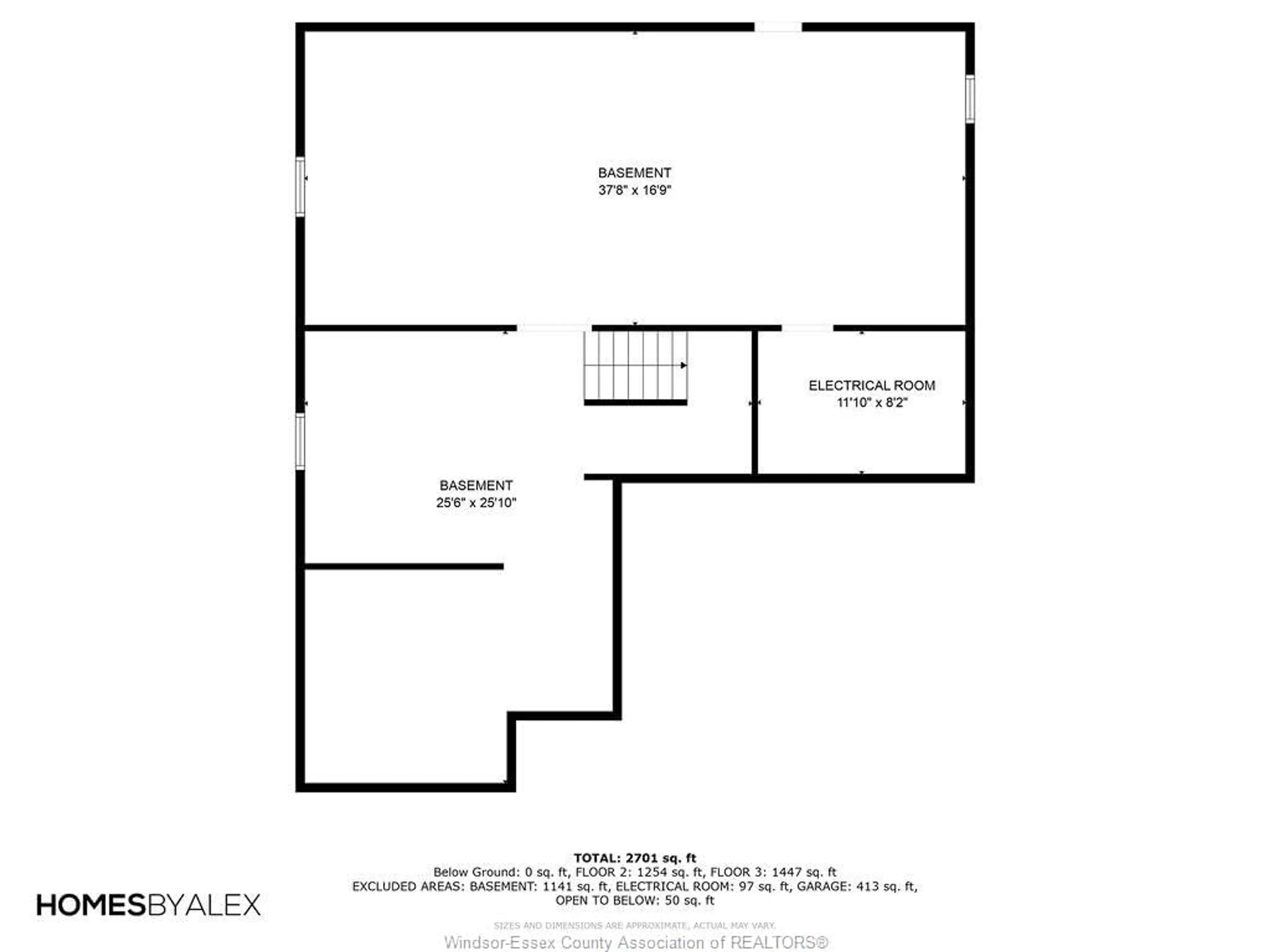 Floor plan for 1353 HELSINKI Crt, Windsor Ontario N8N 1M2