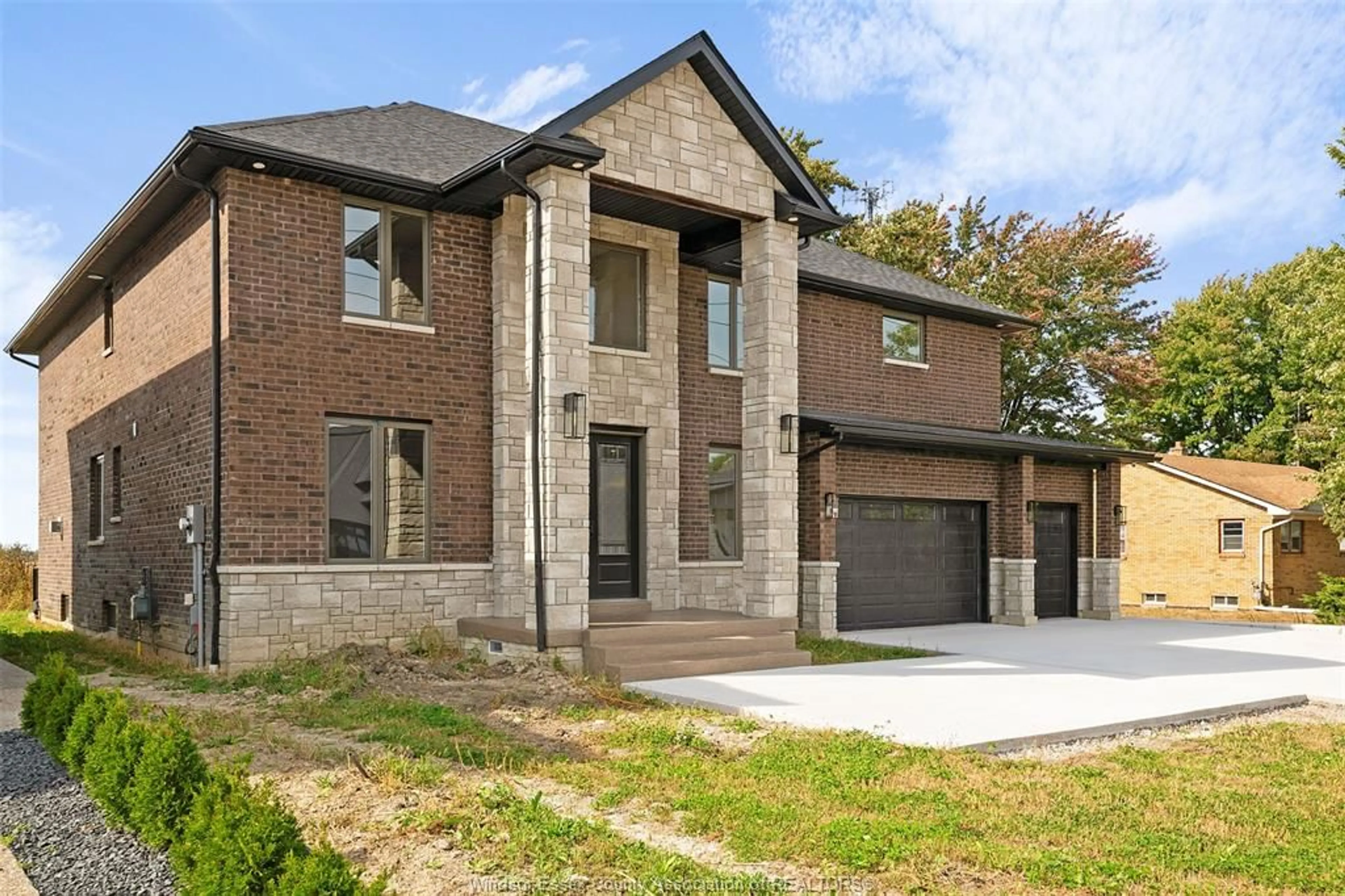 Home with brick exterior material for 7055 DISPUTED Rd, LaSalle Ontario N9H 0M8