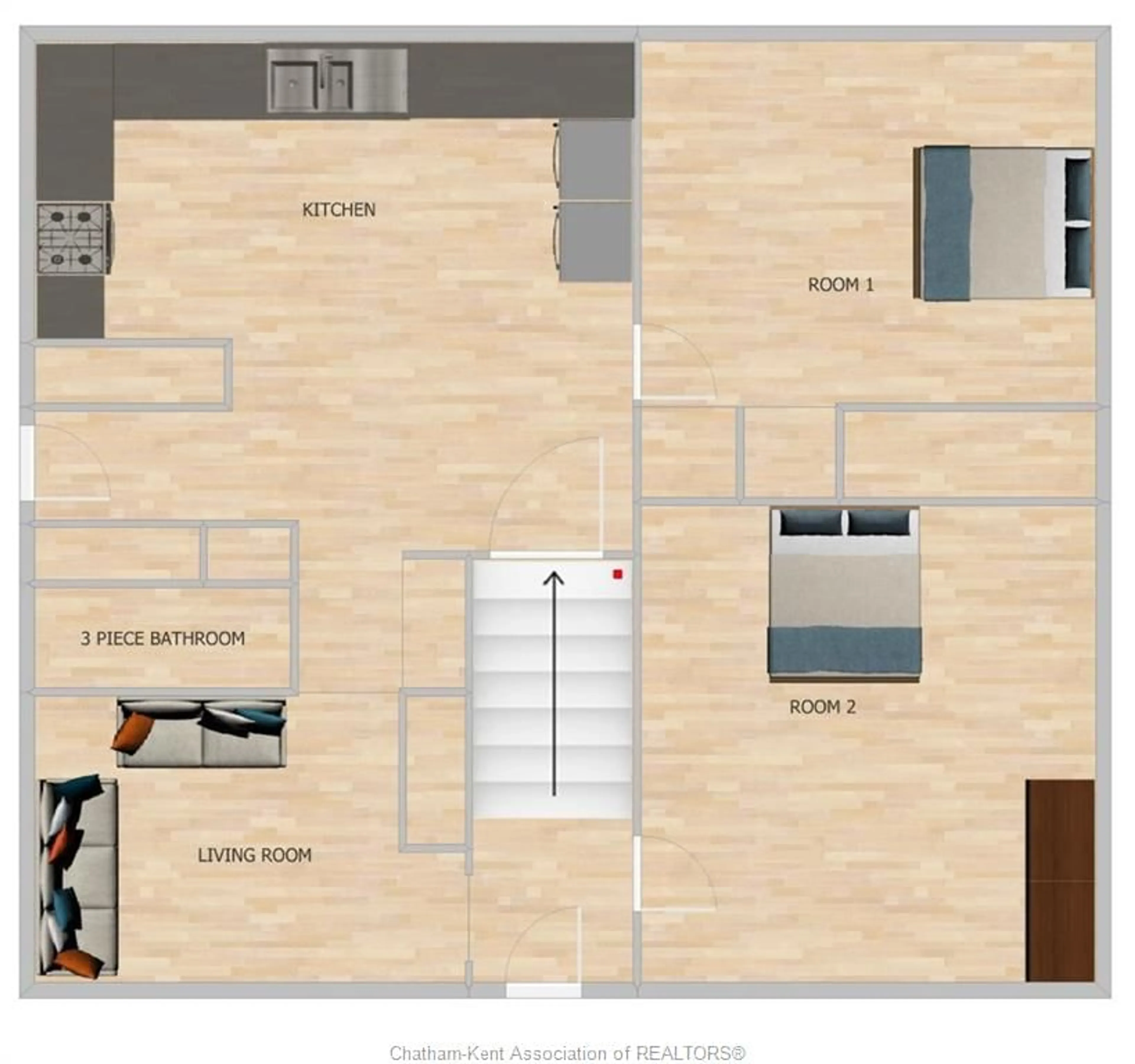 Floor plan for 88 O'Neil St, Chatham Ontario N7M3A3