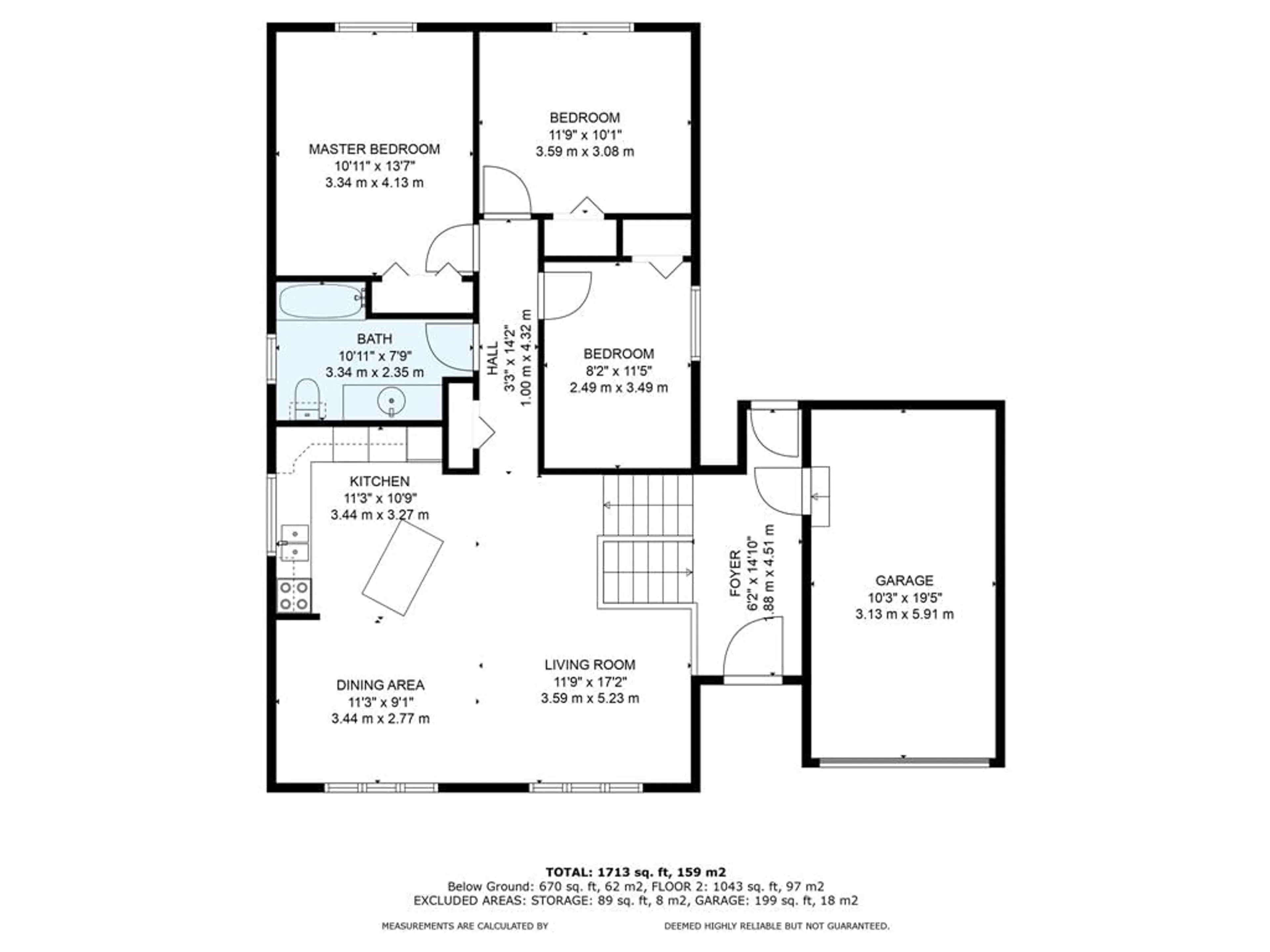 Floor plan for 347 ALBERT St, St Clair Ontario N0N 1G0