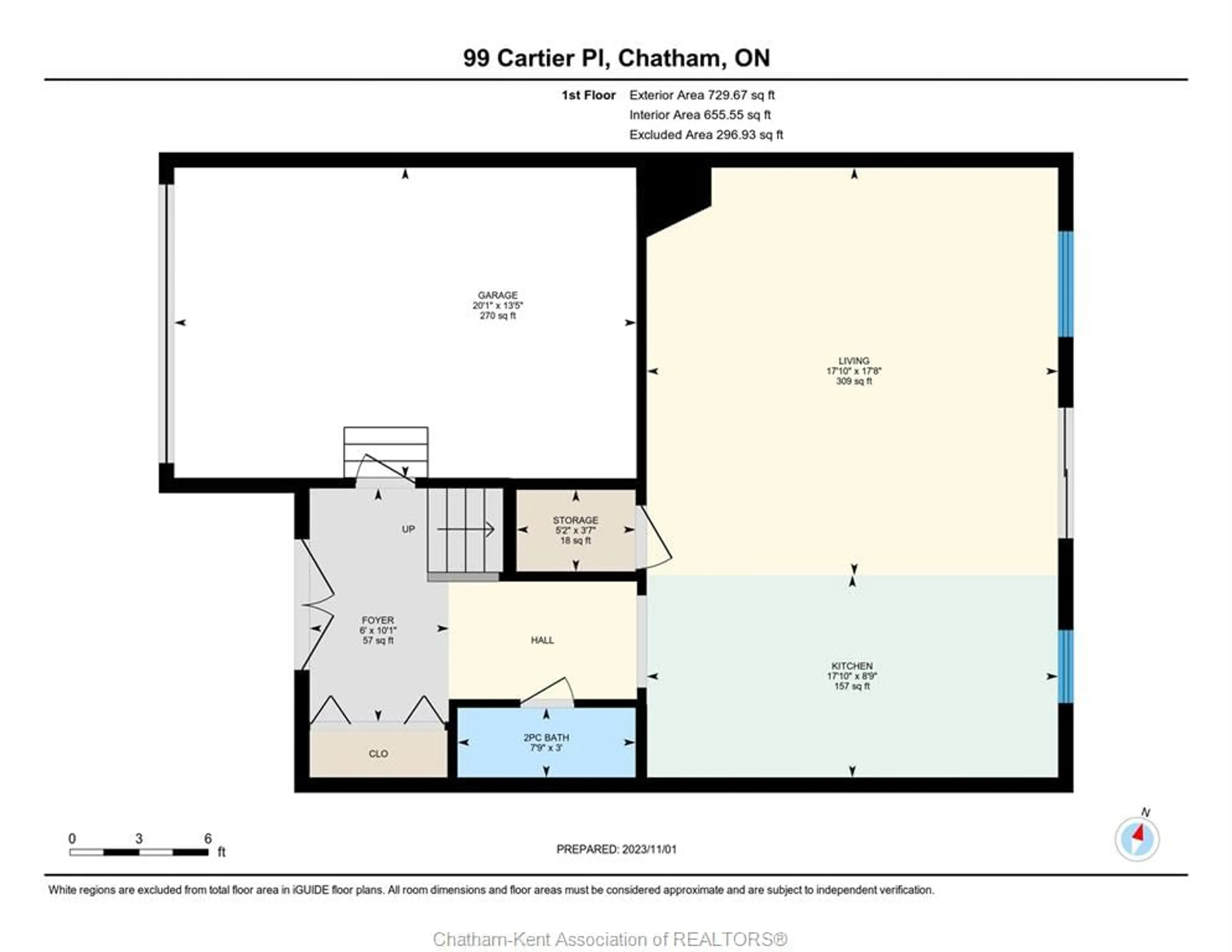 Floor plan for 99 Cartier Pl, Chatham Ontario N7L 5R1