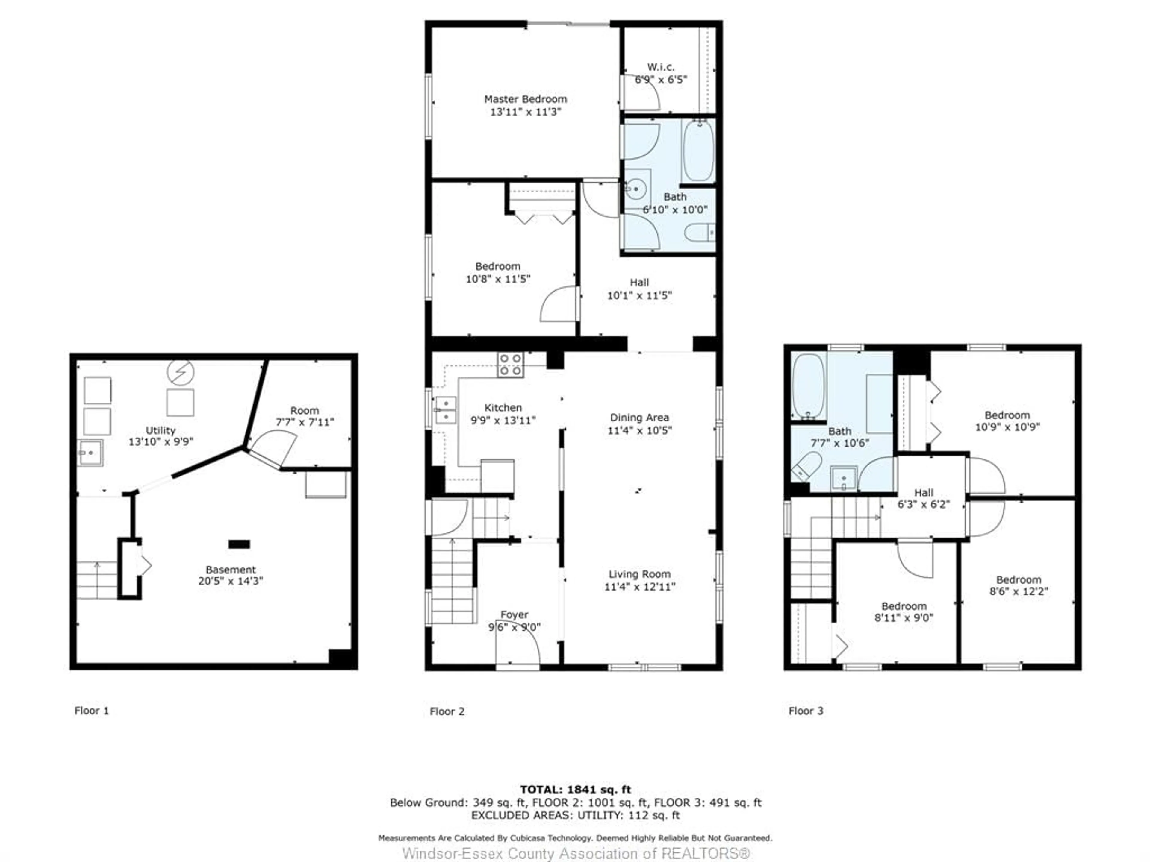 Floor plan for 884 JOS JANISSE, Windsor Ontario N8Y 3A8