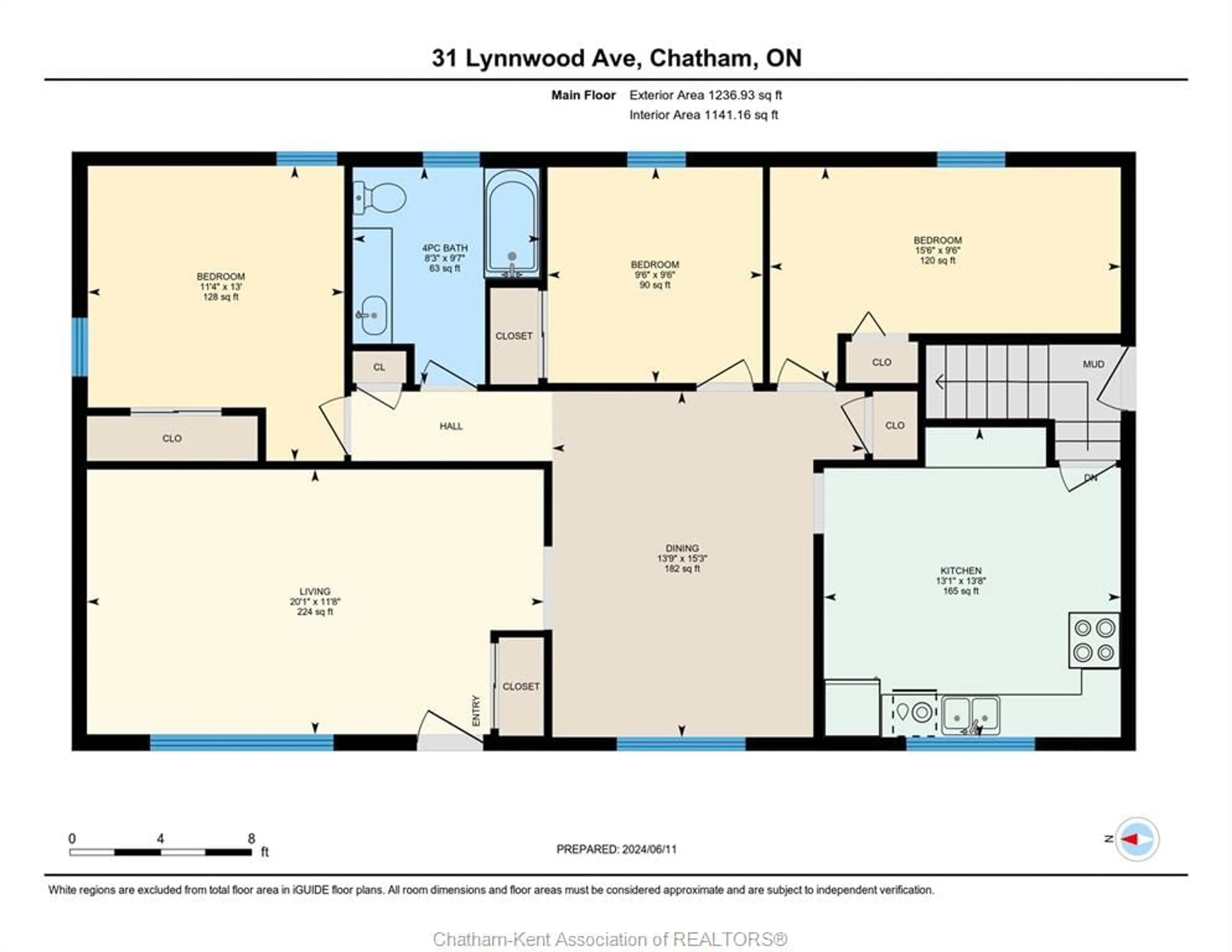 Floor plan for 31 LYNNWOOD Ave, Chatham Ontario N7M 5J4
