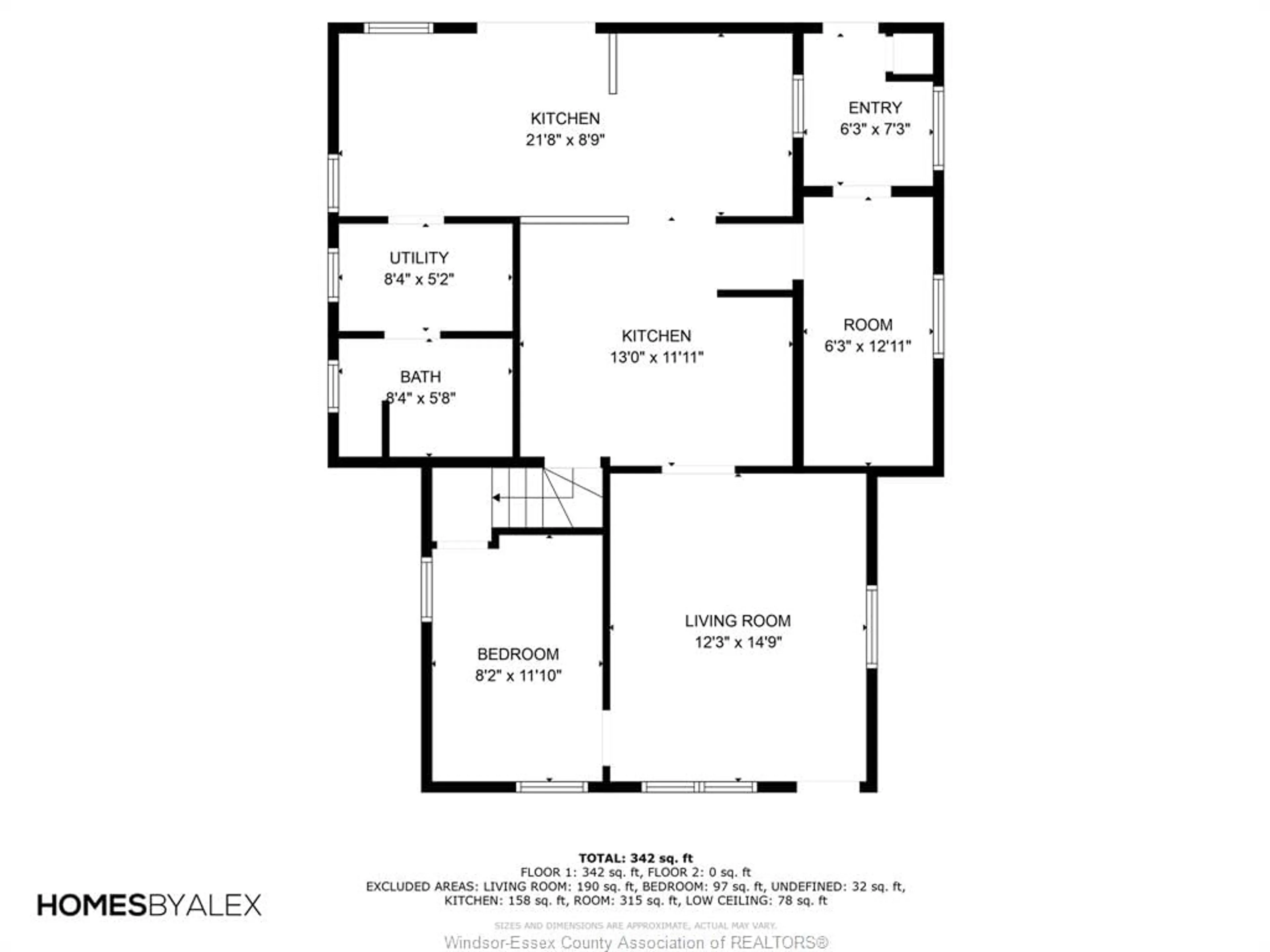 Floor plan for 7011 FORD, Comber Ontario N0P 1J0