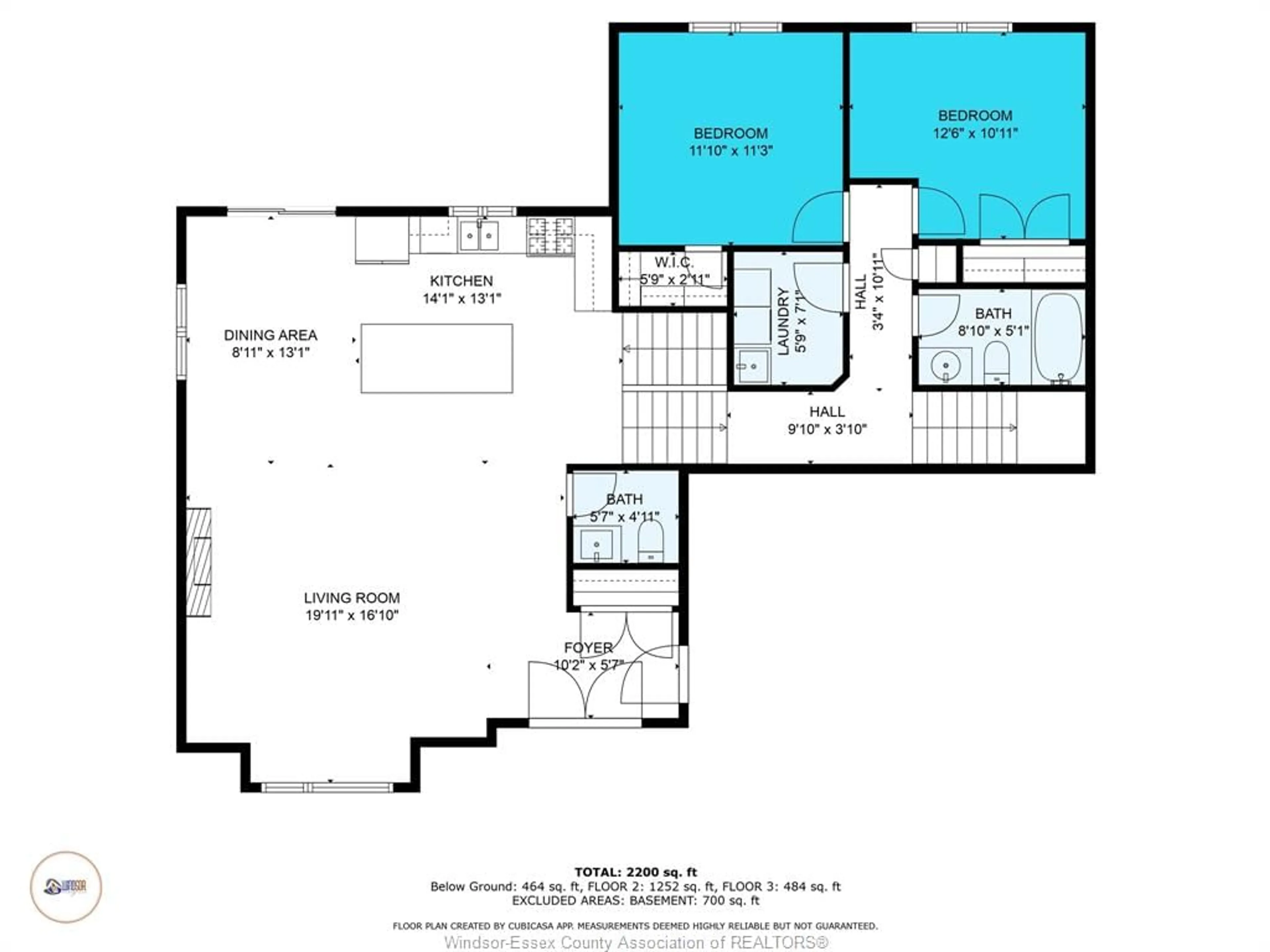 Floor plan for 287 CAROLE, Lakeshore Ontario N0R 1A0