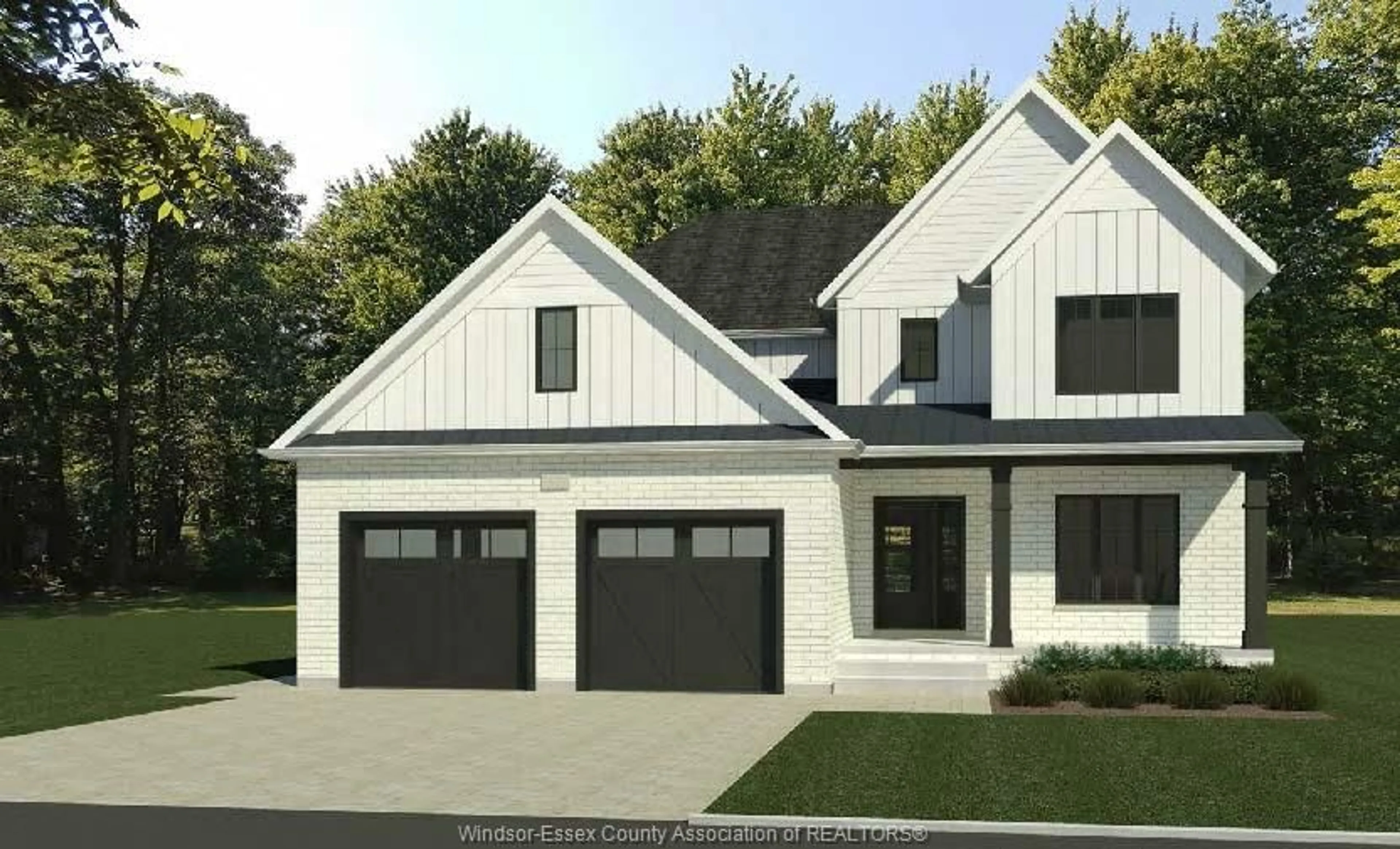 Home with brick exterior material for LOT 8 LASALLE WOODS, LaSalle Ontario N8N 1M2