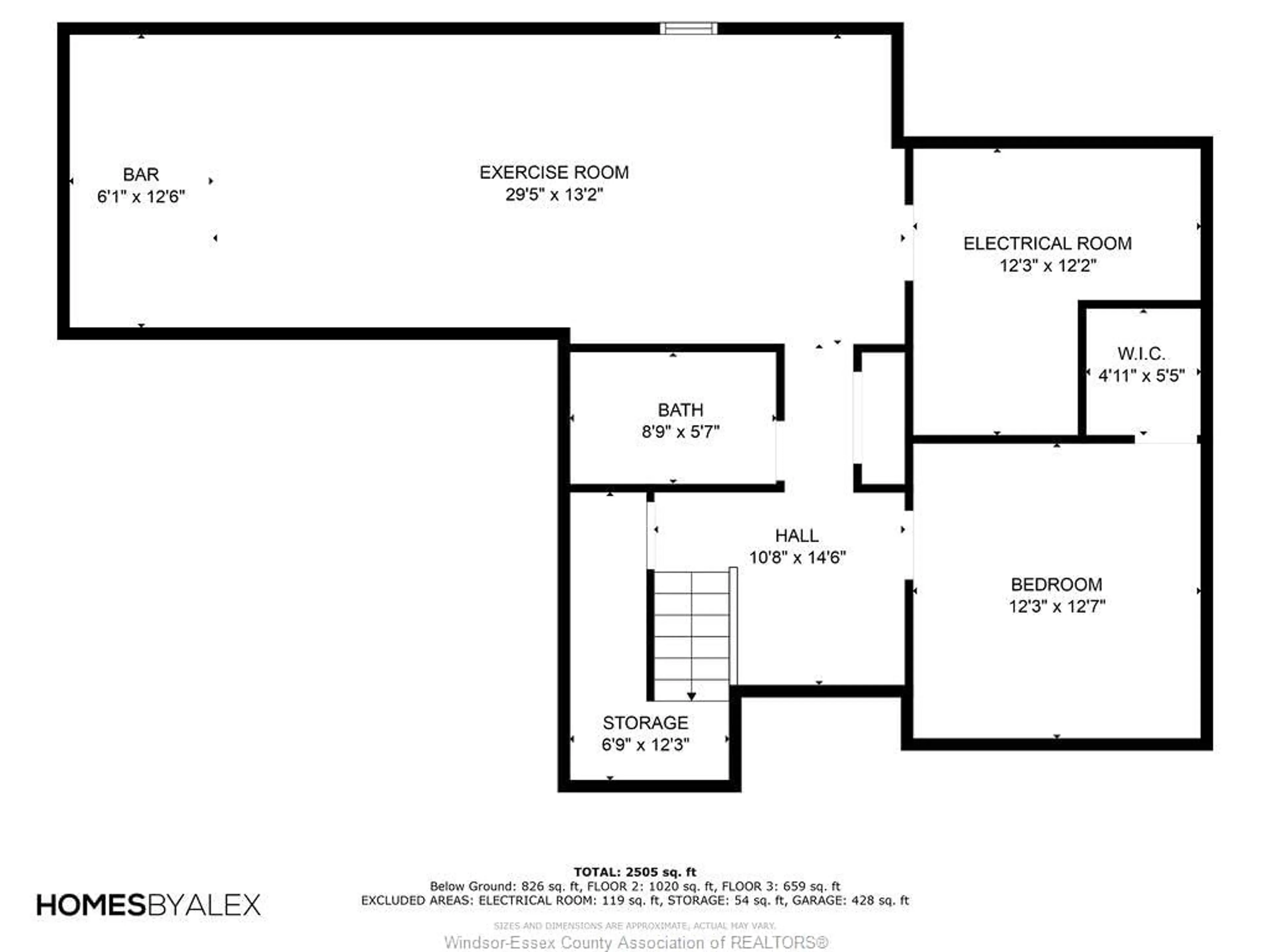 Floor plan for 168 OAK Dr, Essex Ontario N8M 3C8