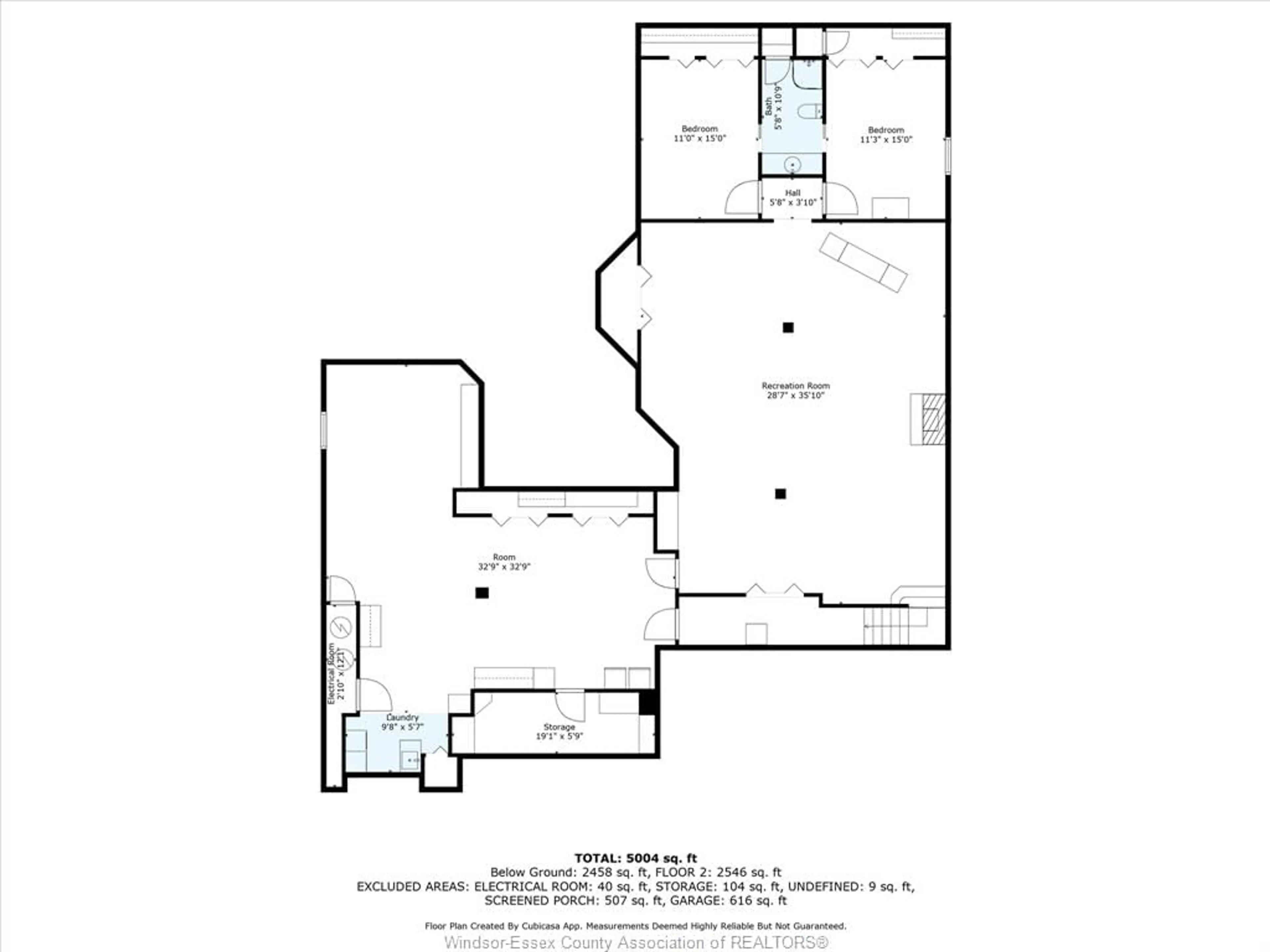 Floor plan for 163 CLUBVIEW, Amherstburg Ontario N9V 3Z1