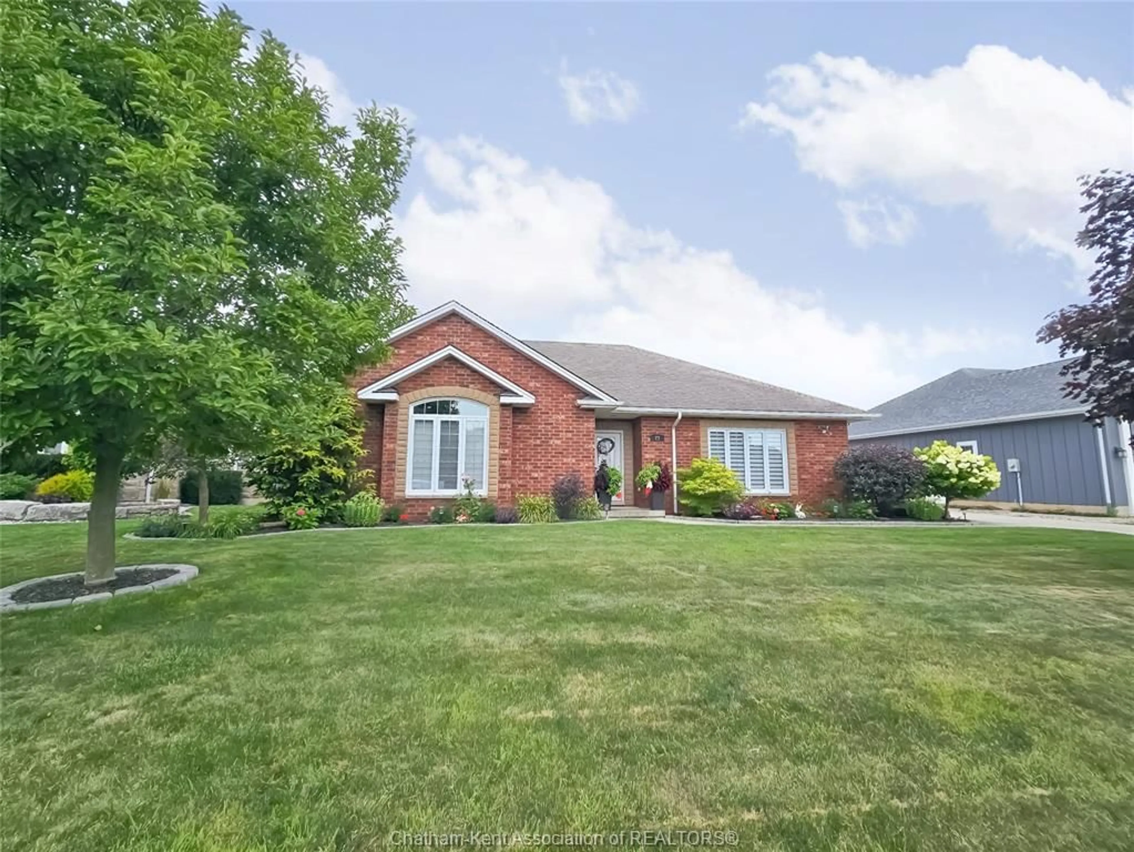 Home with brick exterior material, street for 77 Sleepy Meadow Dr, Blenheim Ontario N0P1A0