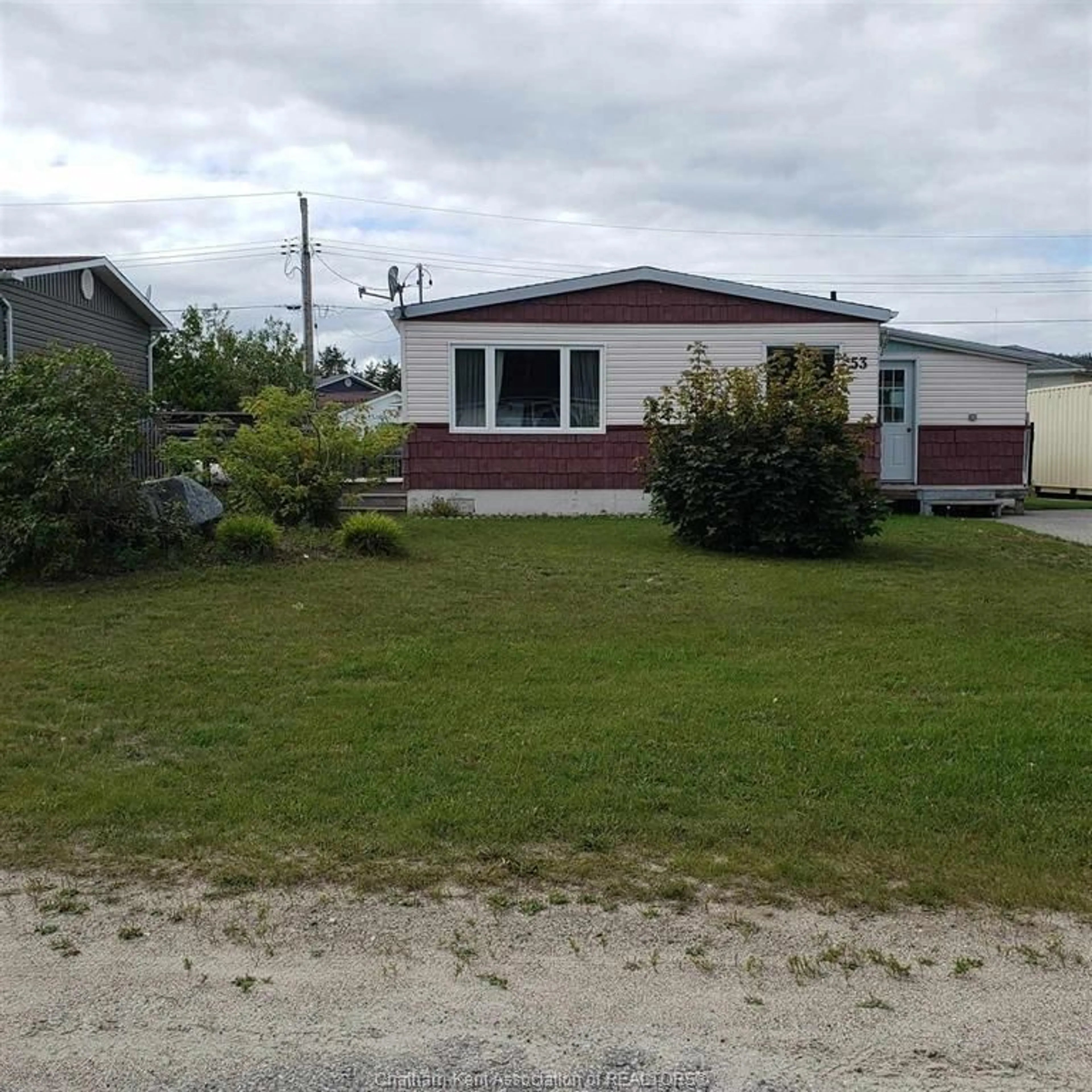 Frontside or backside of a home for 53 Otter Ave, Manitouwadge Ontario P0T 2C0