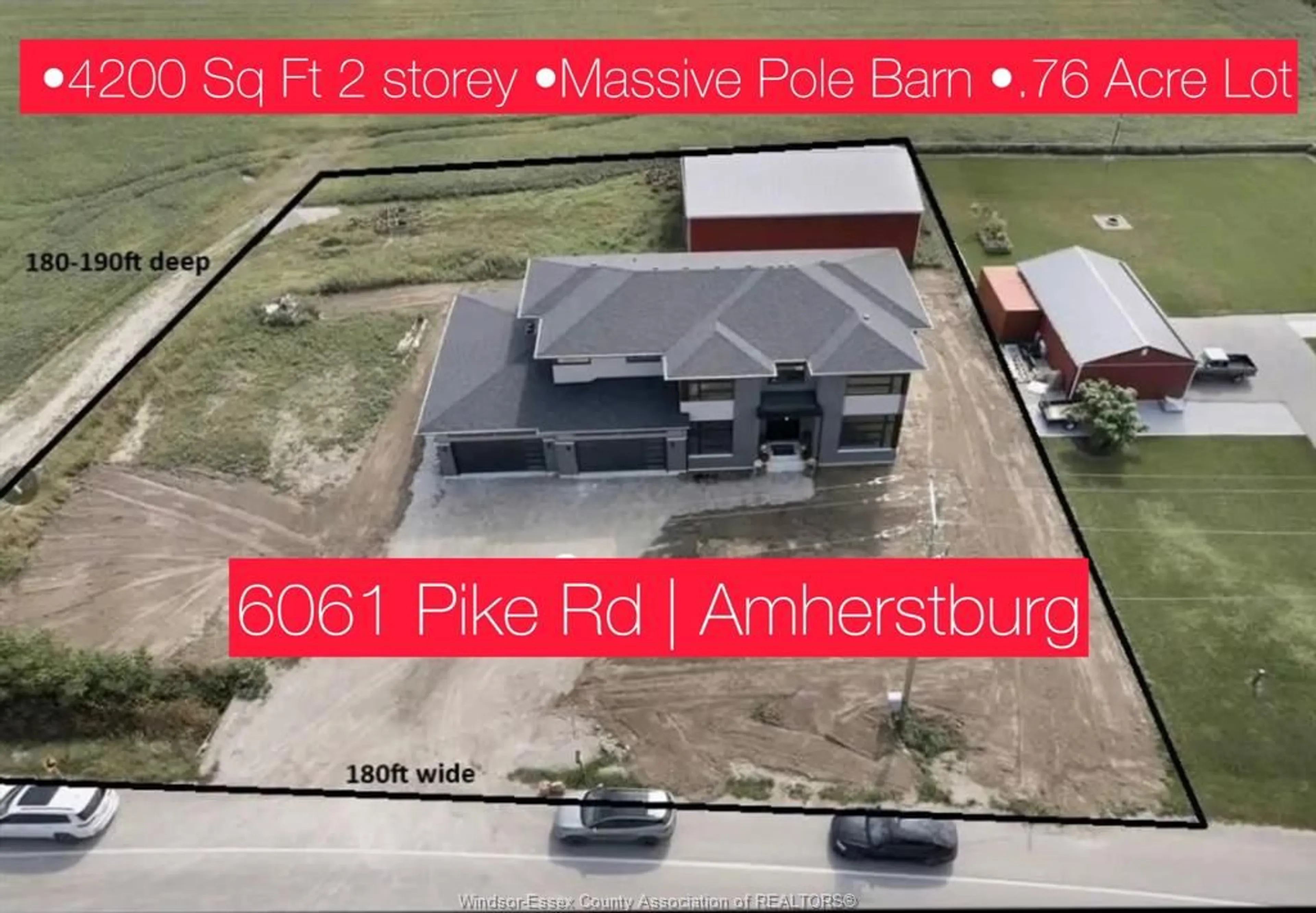 Street view for 6061 PIKE Rd, Amherstburg Ontario N9V 2Y7