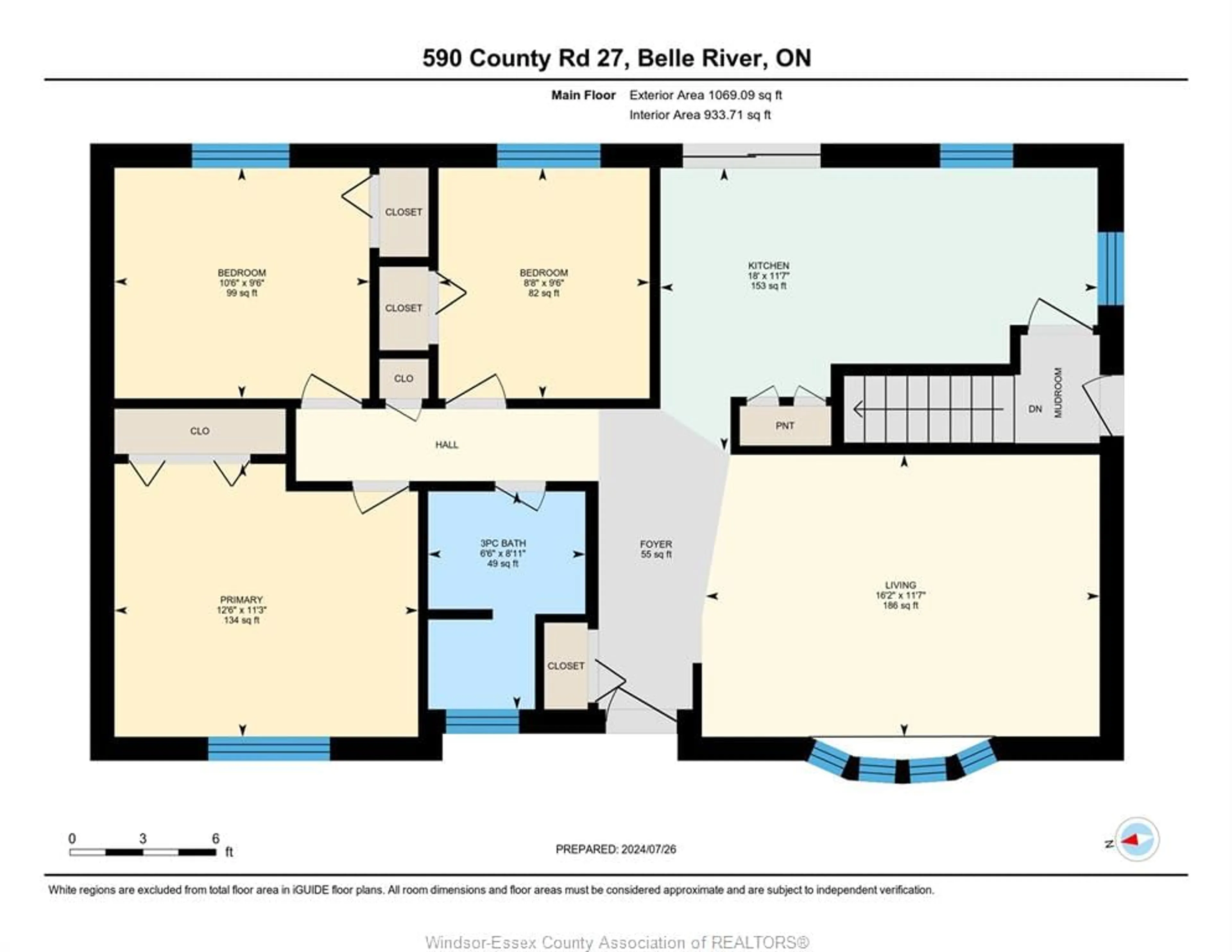 Floor plan for 590 COUNTY RD 27, Lakeshore Ontario N0R 1A0