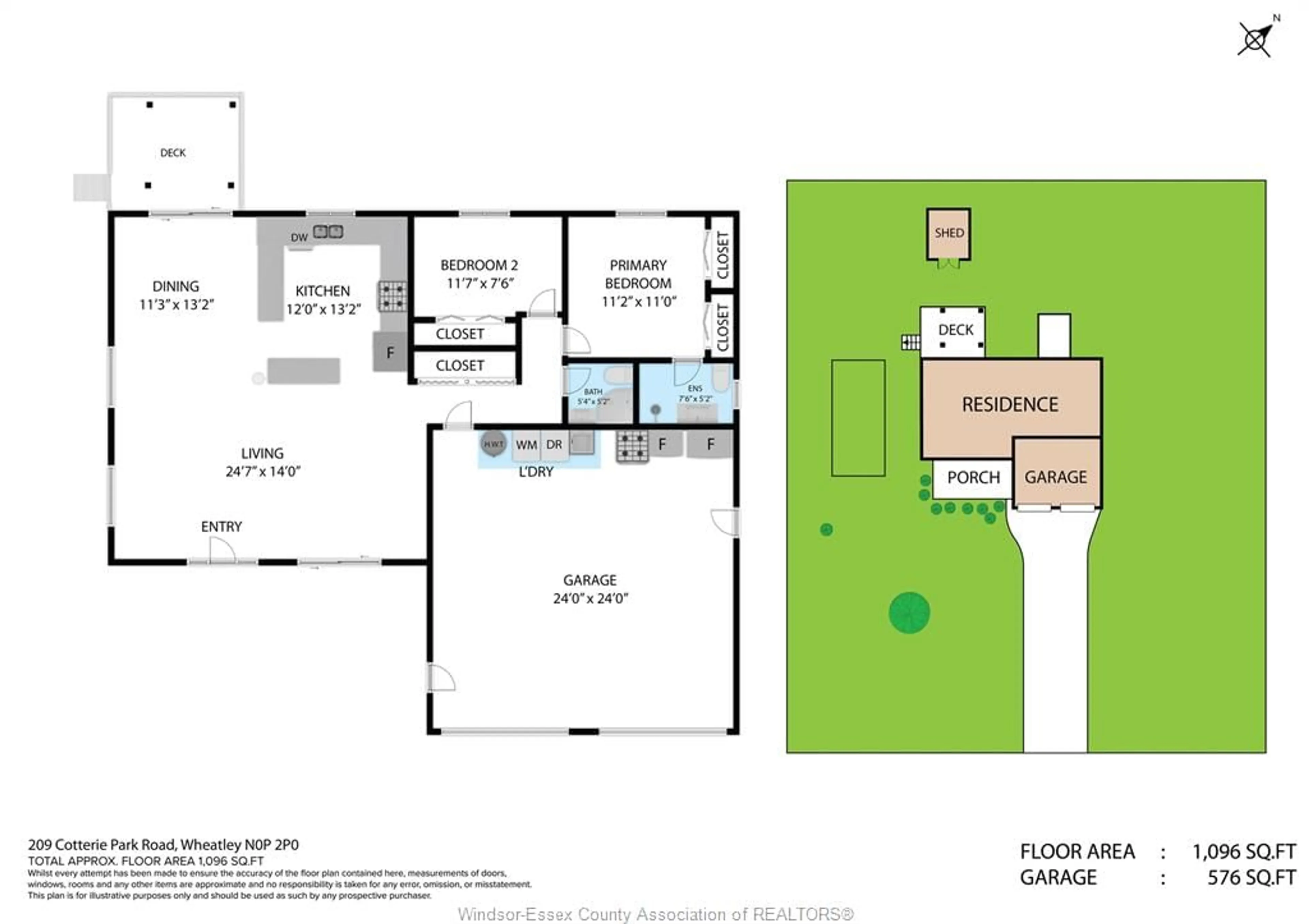 Floor plan for 209 COTTERIE Pk, Leamington Ontario N0P 2P0