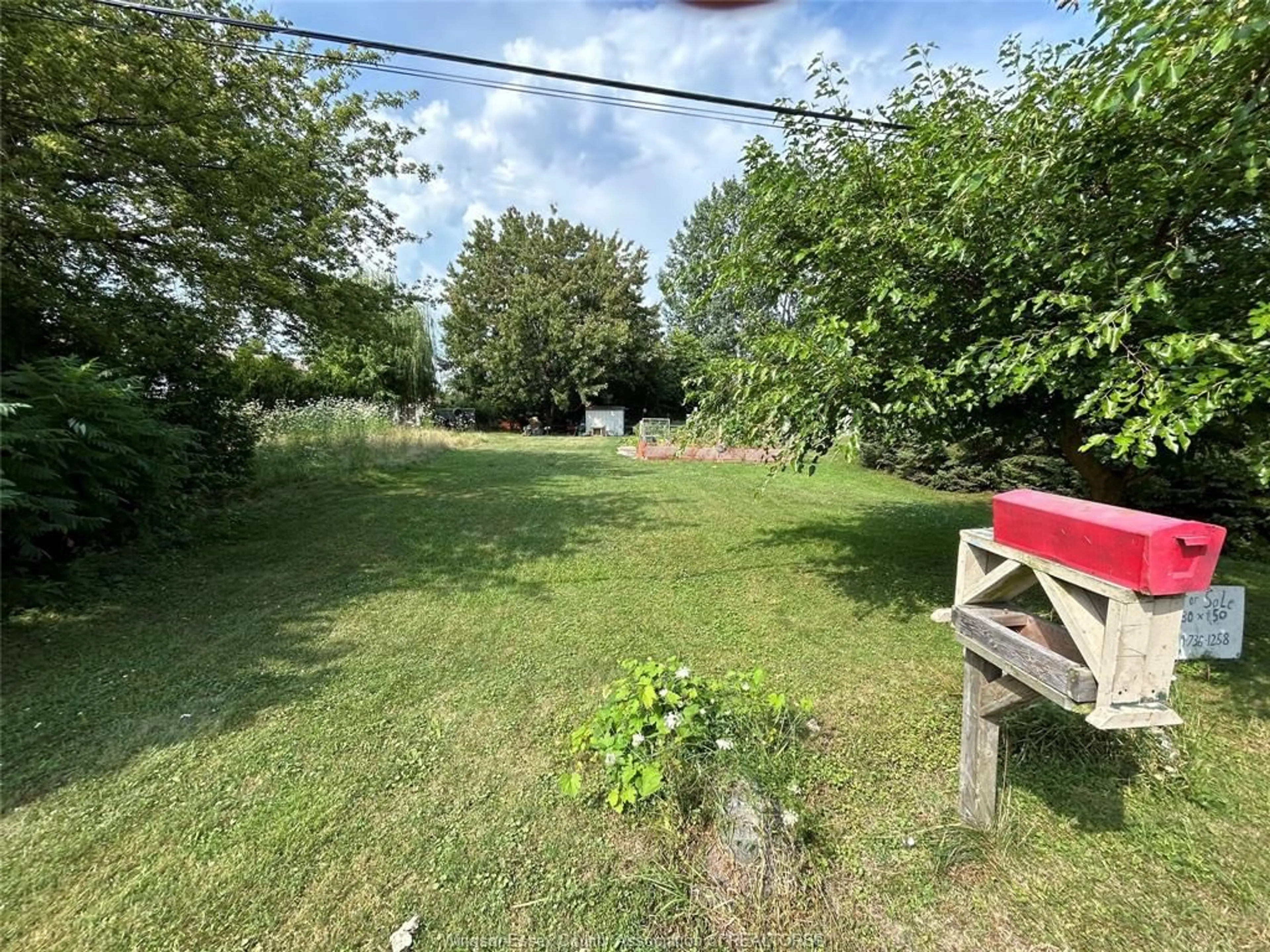 Fenced yard for LOT 57 & 58 WILLOW BEACH Rd, Amherstburg Ontario N9V 2Y8