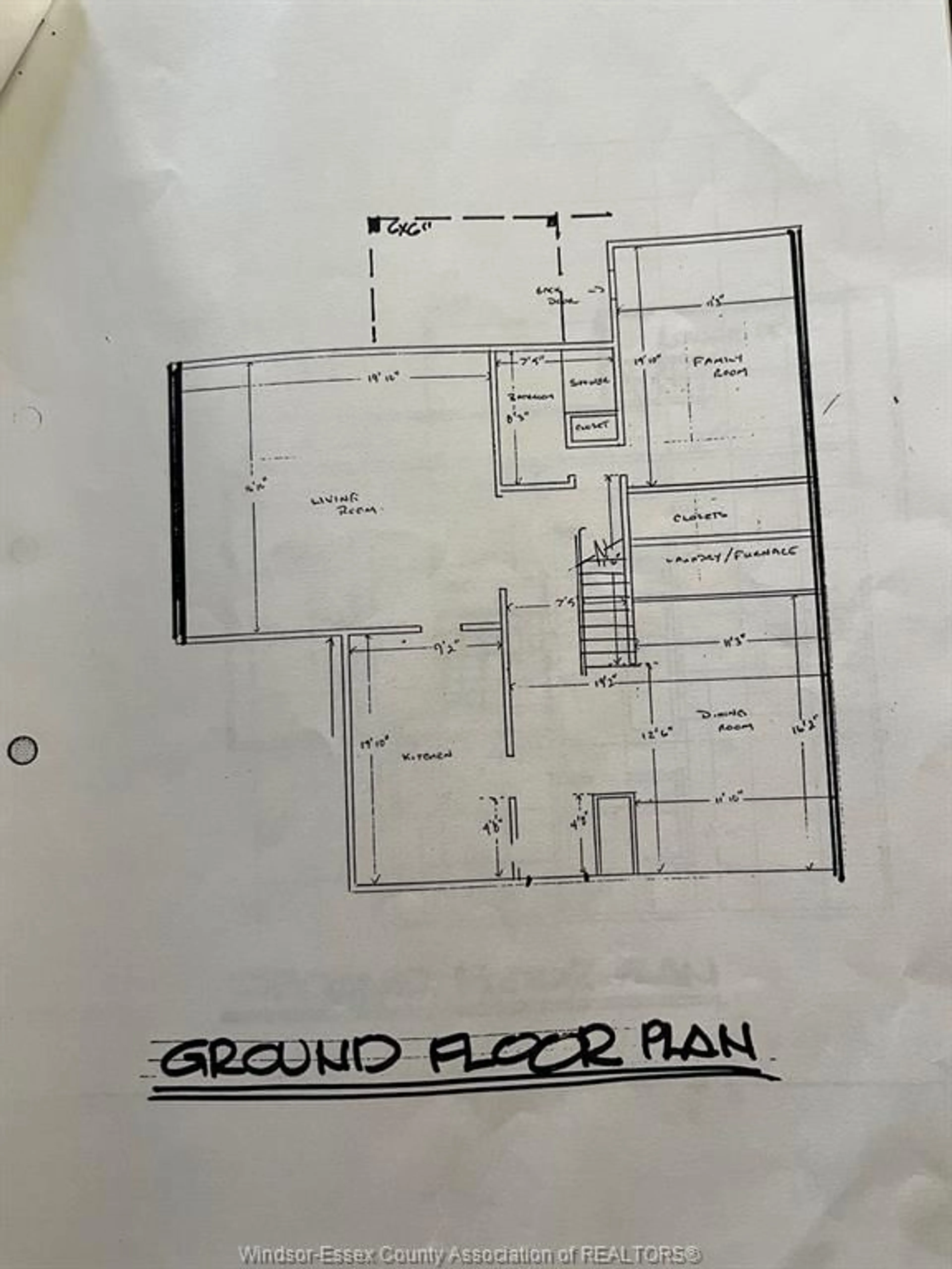 Floor plan for 174 HARRISON Pl, Port Stanley Ontario N5L 1A1