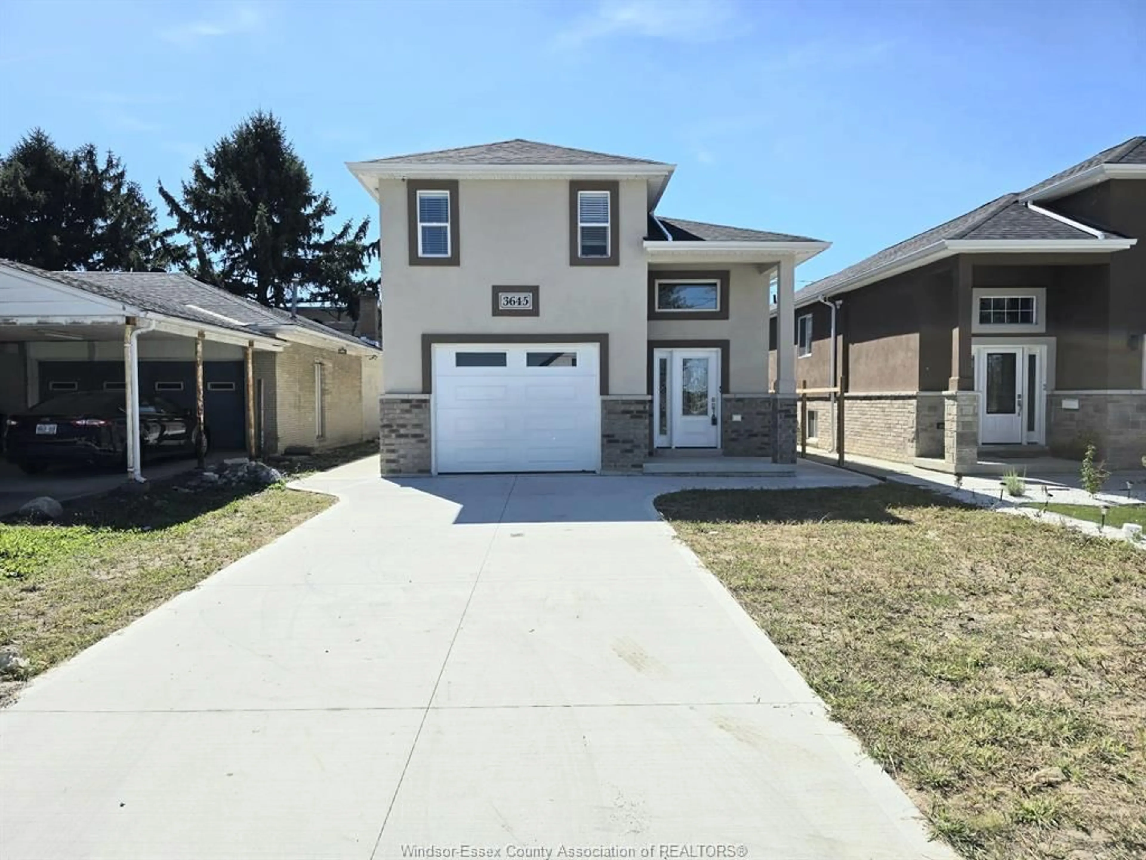 Frontside or backside of a home for 3645 RIBERDY Rd, Windsor Ontario N8W 3V9