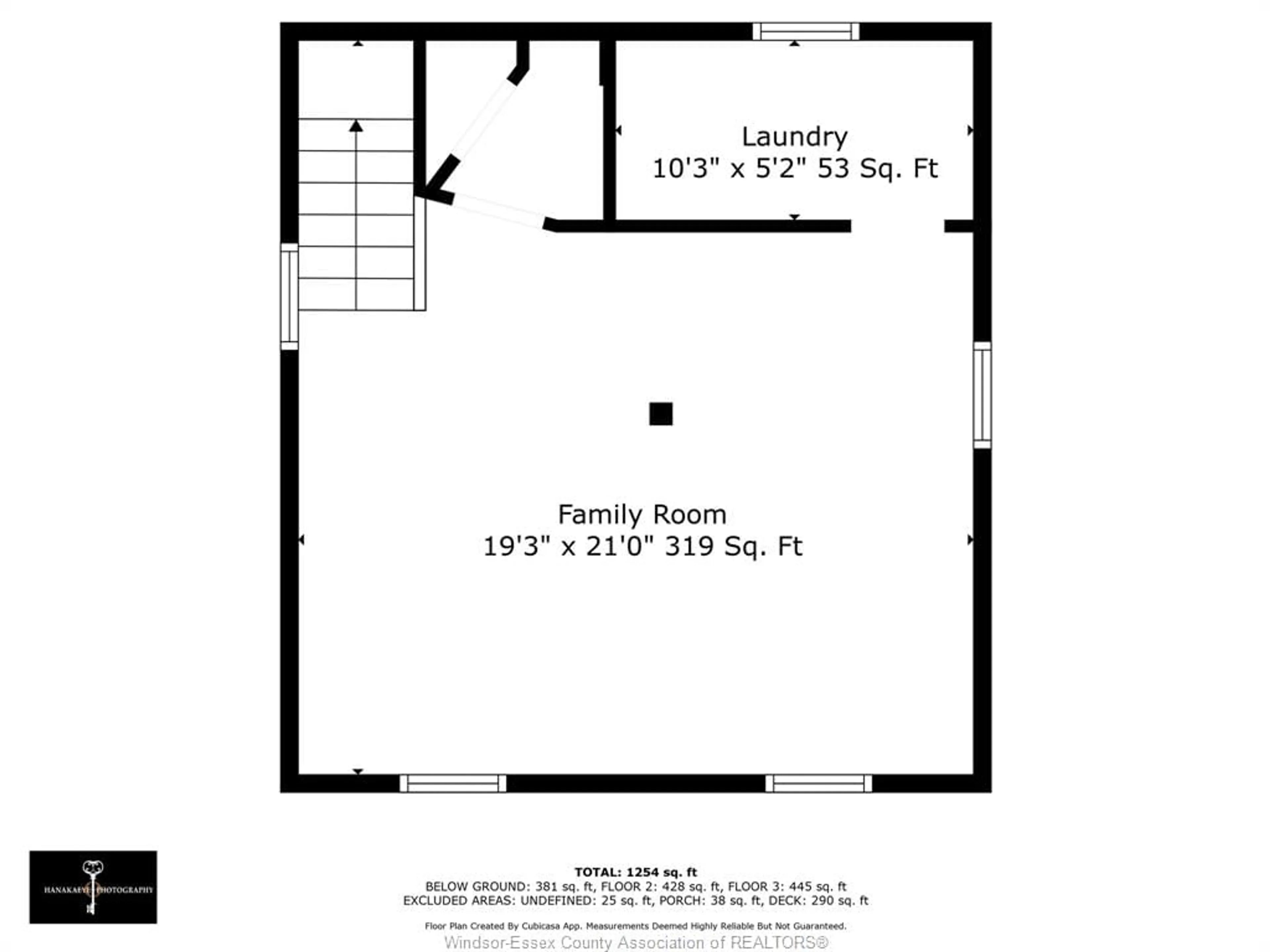 Floor plan for 519 RICHMOND St, Amherstburg Ontario N9V 3M6