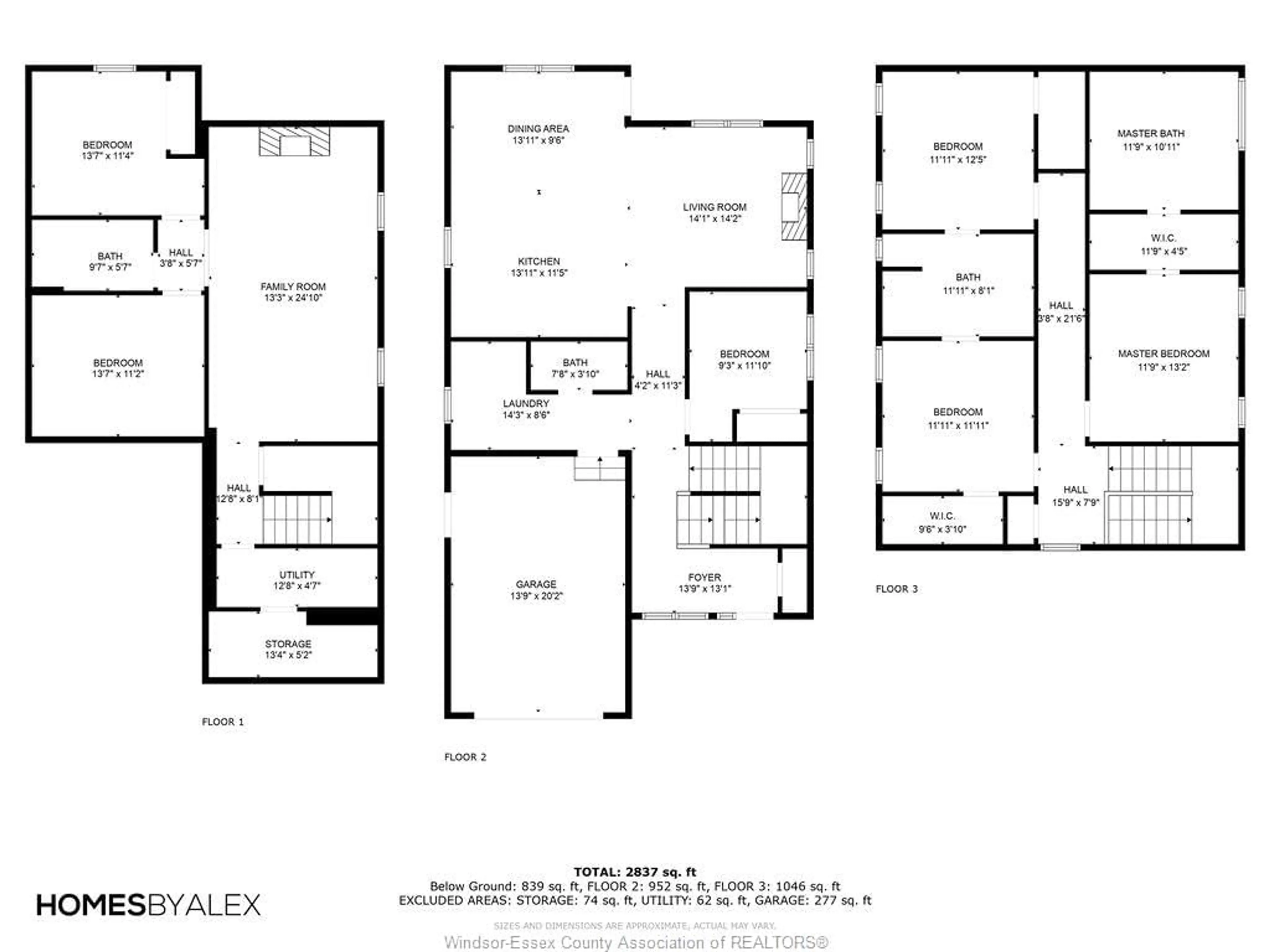 Floor plan for 15 Richardson Ave, Tilbury Ontario N0P 2L0