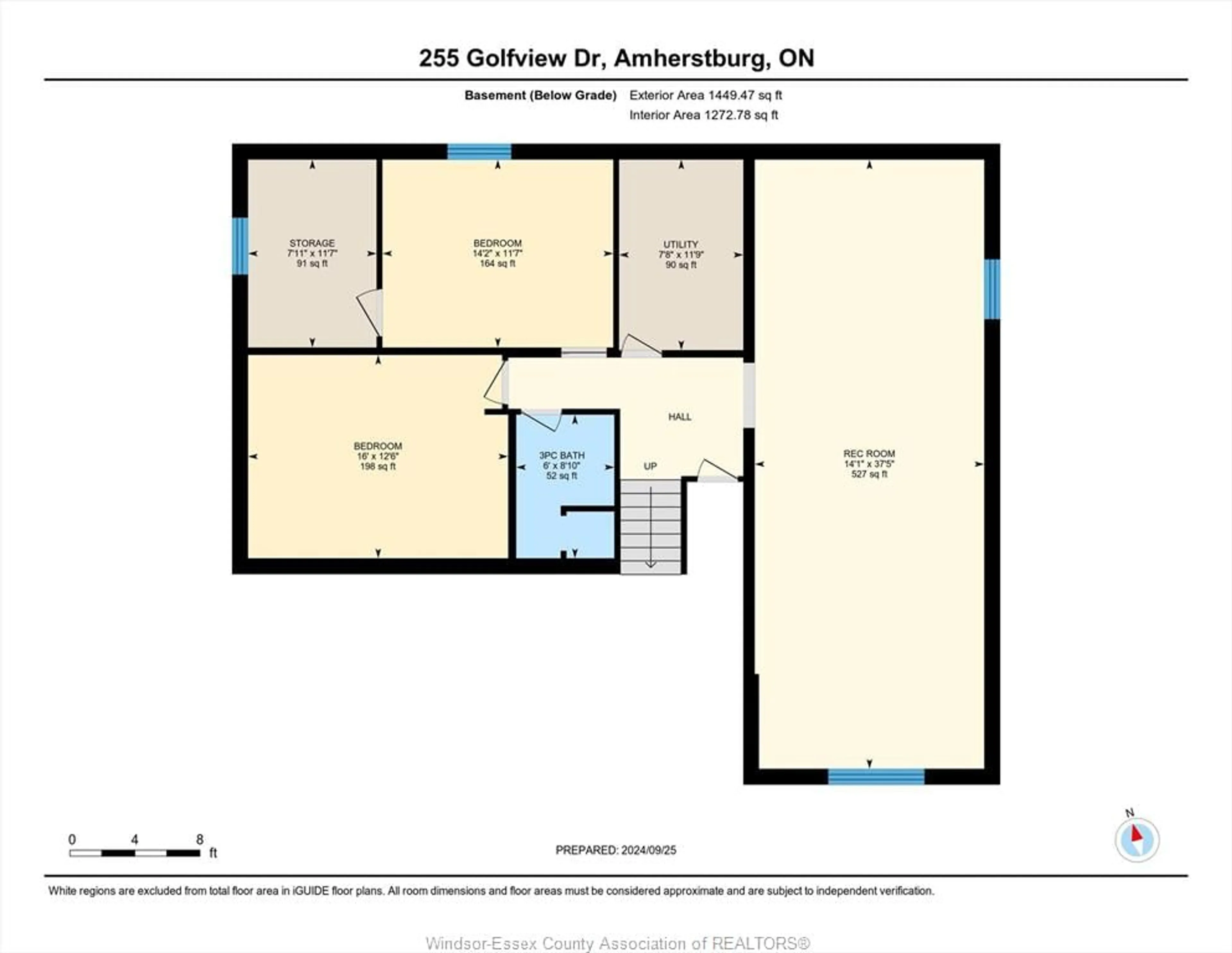 Floor plan for 255 GOLFVIEW Dr, Amherstburg Ontario N9V 4C3