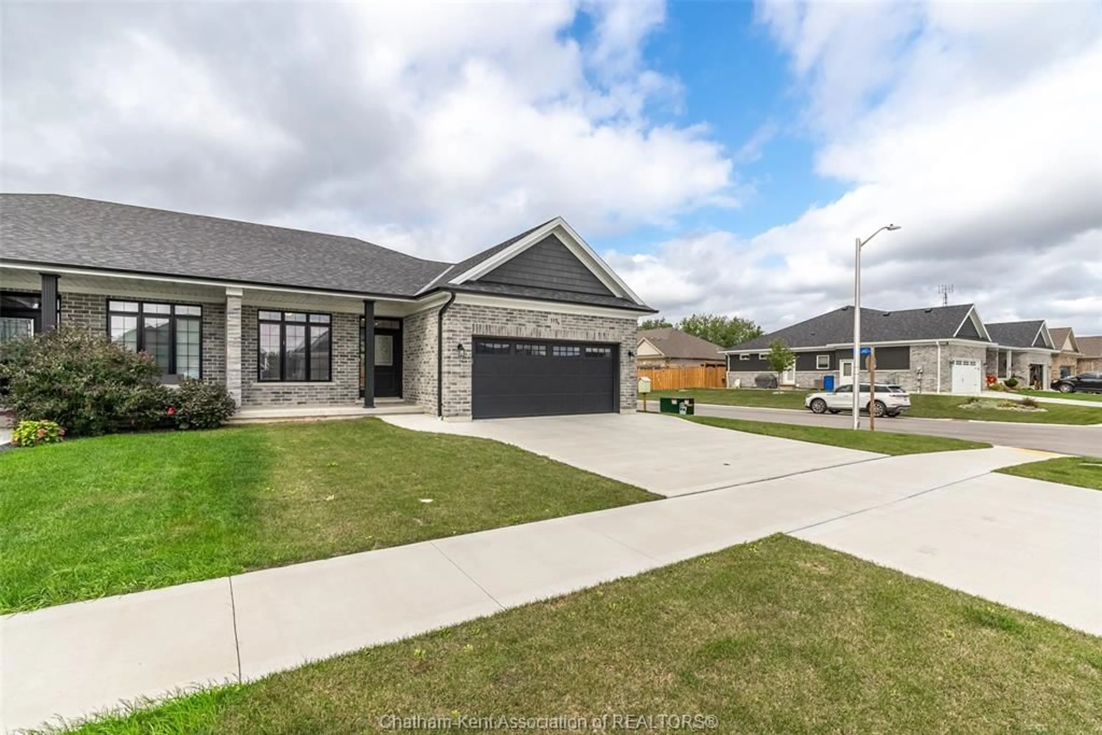 Frontside or backside of a home, the street view for 115 Lanz Blvd, Blenheim Ontario N0P 1A0