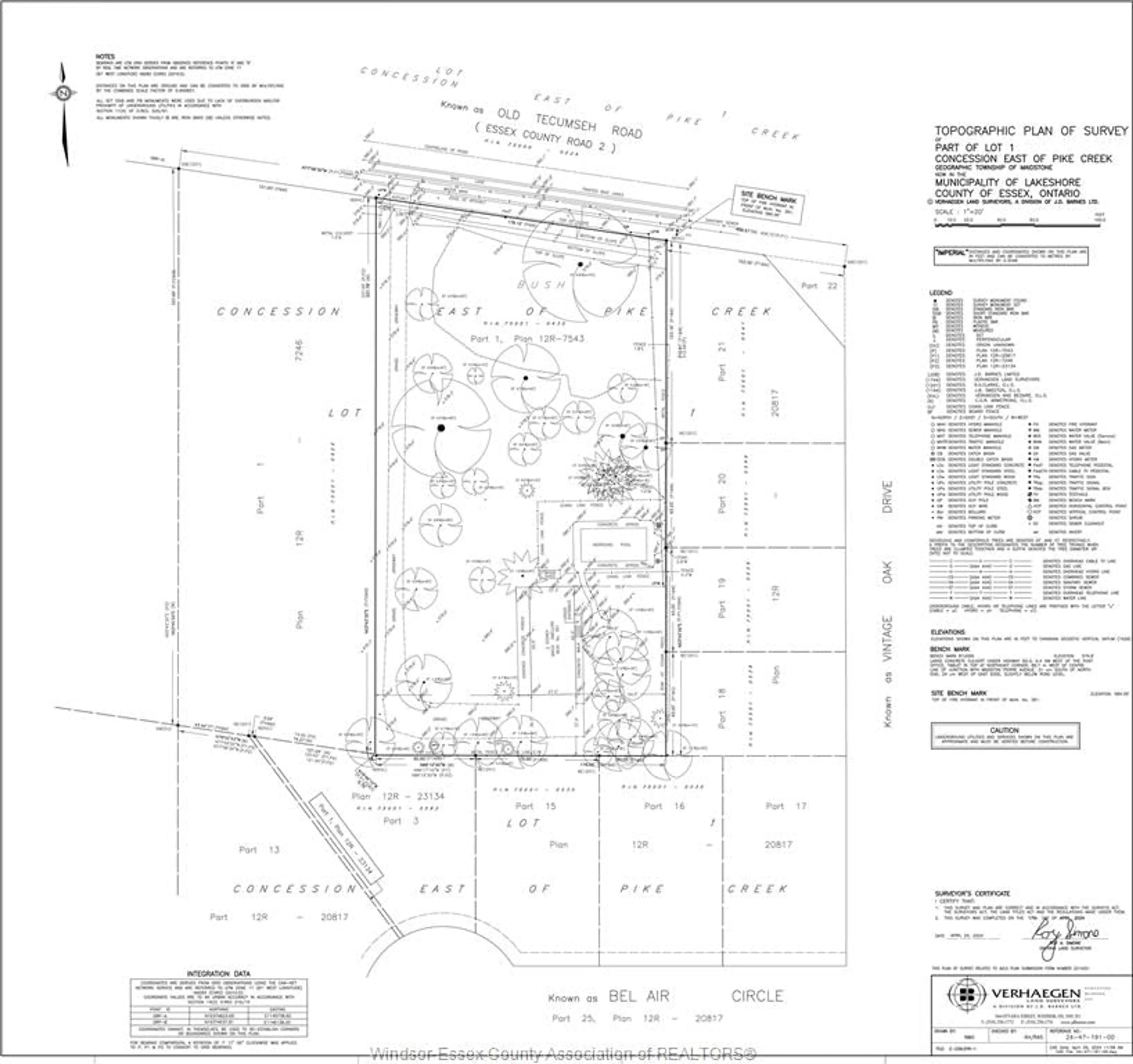 Floor plan for 391 OLD TECUMSEH Rd, Lakeshore Ontario N8N 3T2