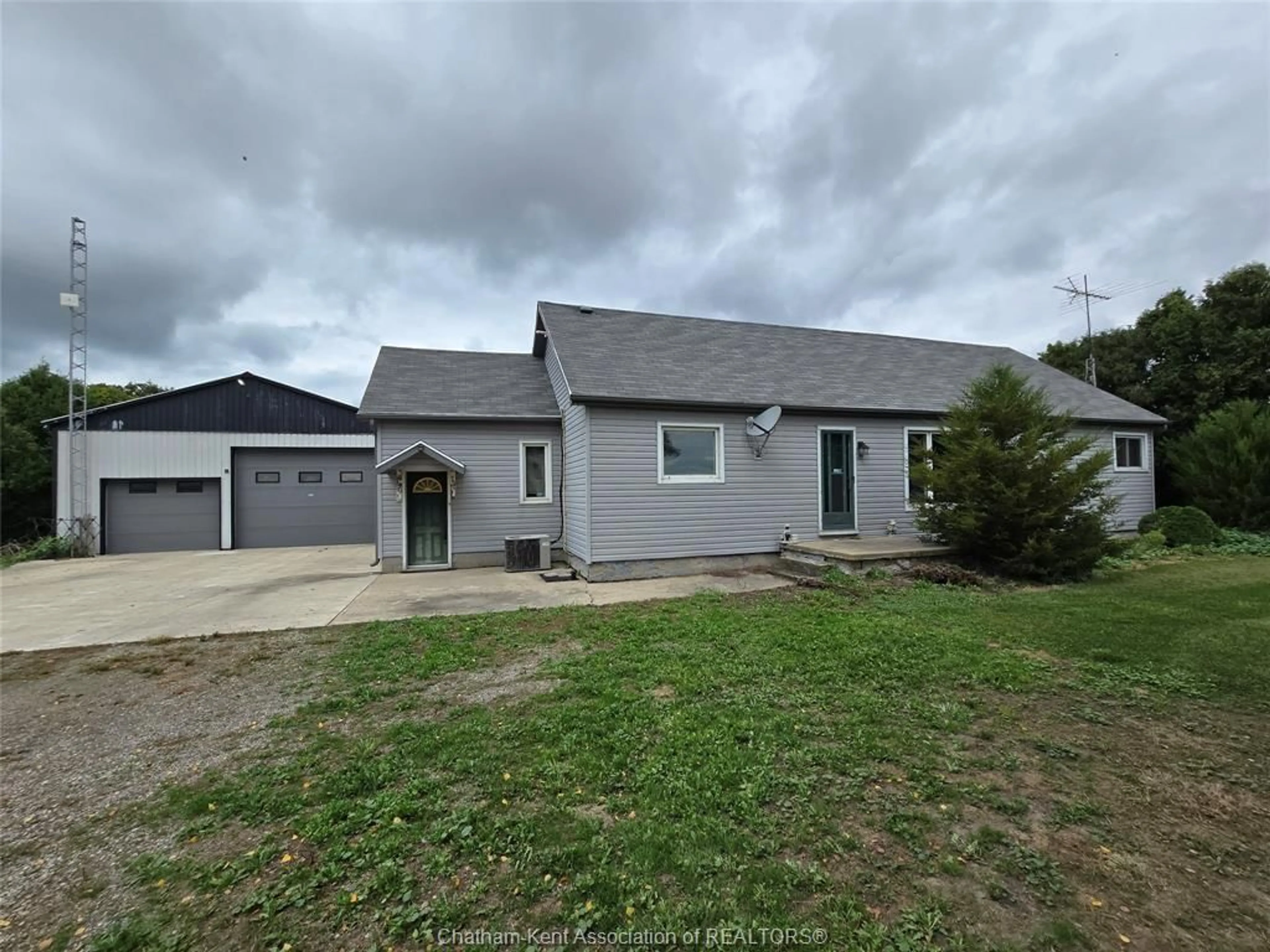 A pic from outside/outdoor area/front of a property/back of a property/a pic from drone, street for 6821 MALLARD Line, Dover Centre Ontario N0P 1L0