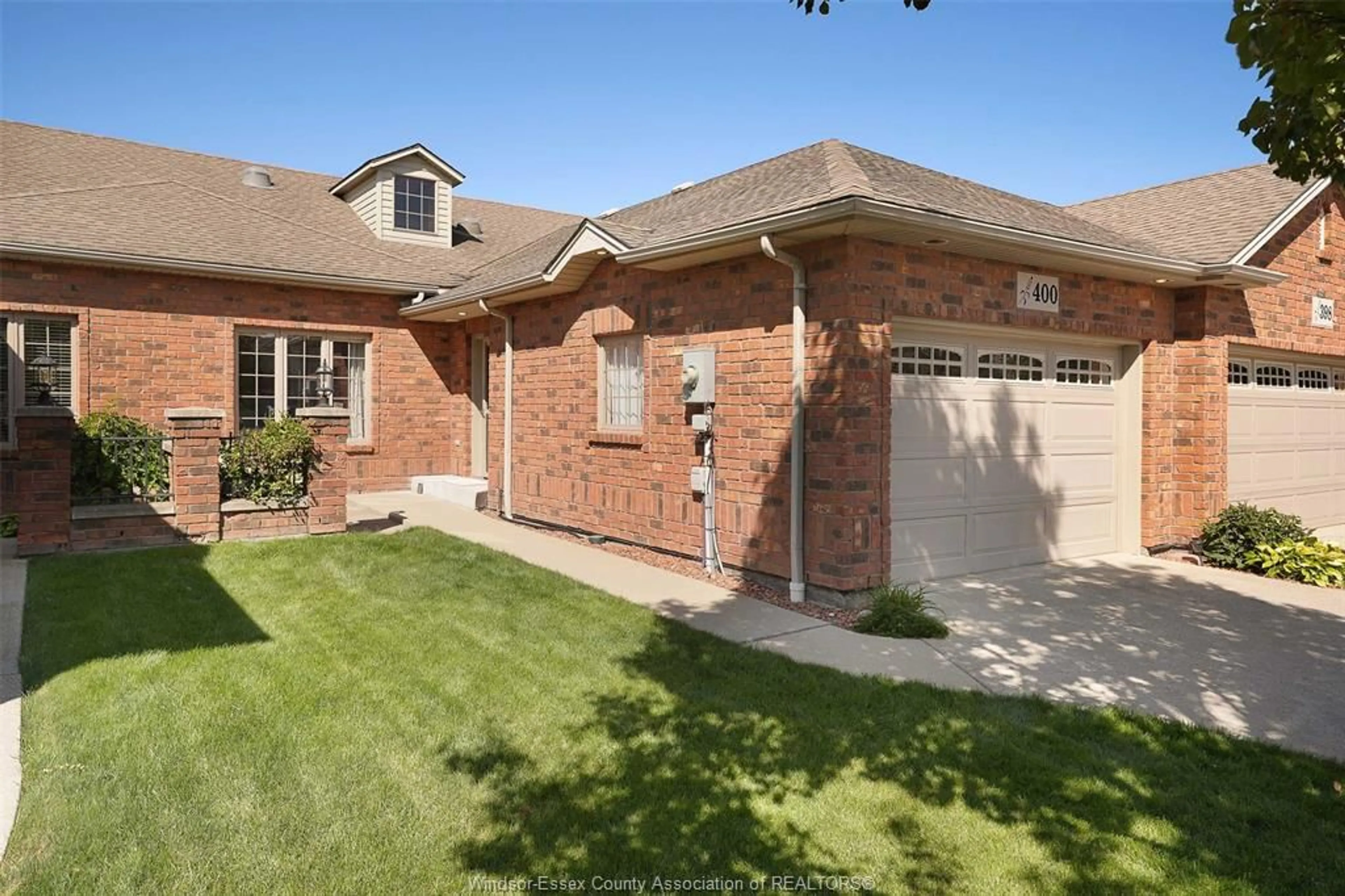 Home with brick exterior material, street for 400 Millstone Lane, Belle River Ontario N8L 0P4