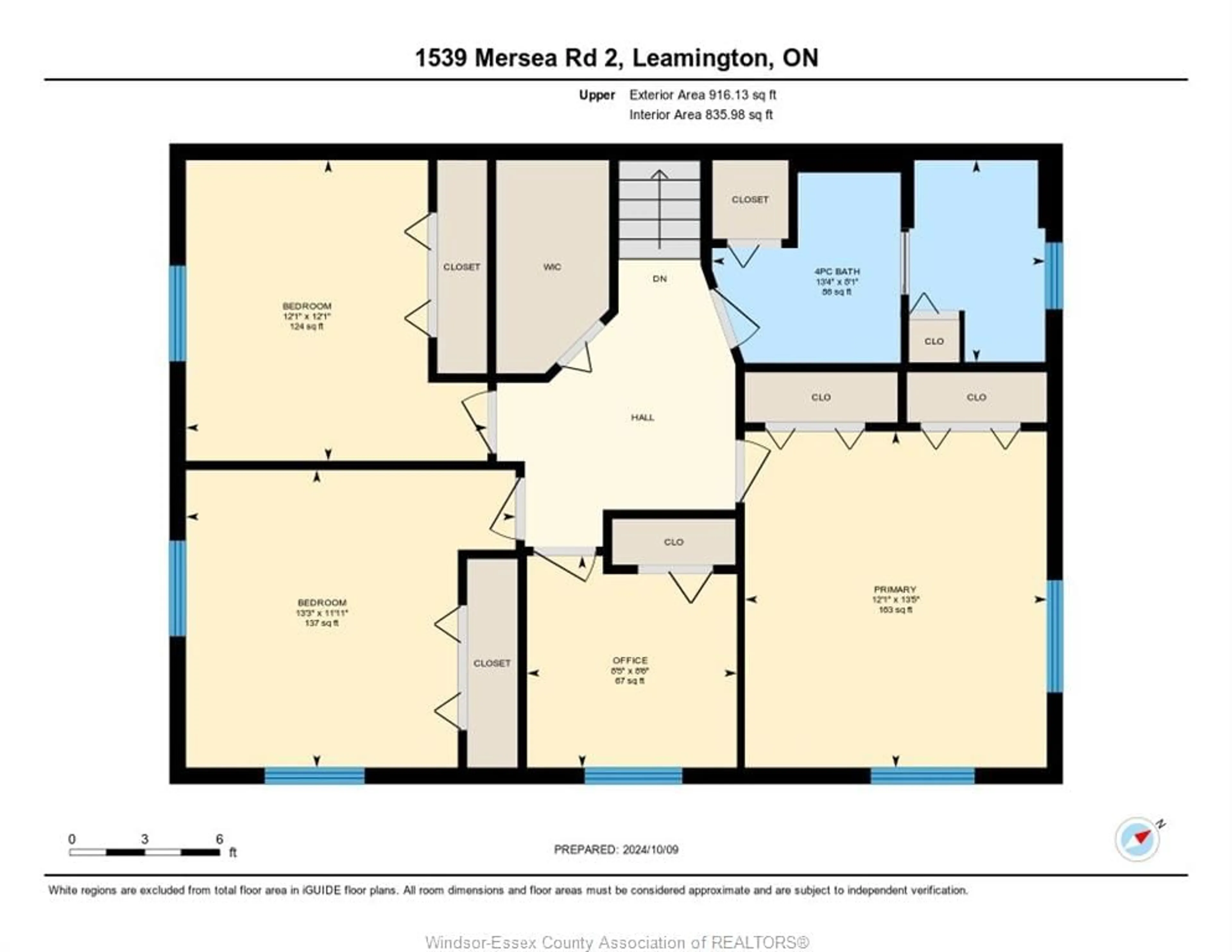 Floor plan for 1539 MERSEA RD 2, Leamington Ontario N8H 3V7