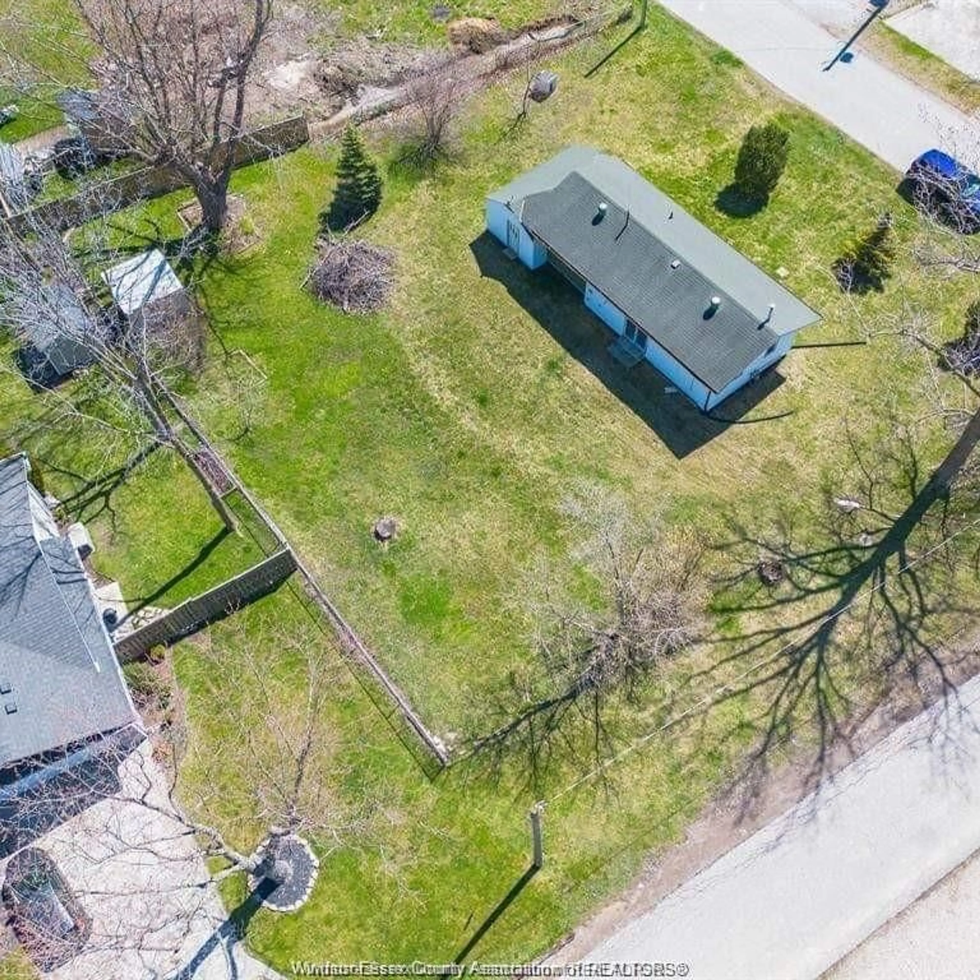 Frontside or backside of a home, the fenced backyard for V/L STADDON Ave, Kingsville Ontario N9Y 3X3