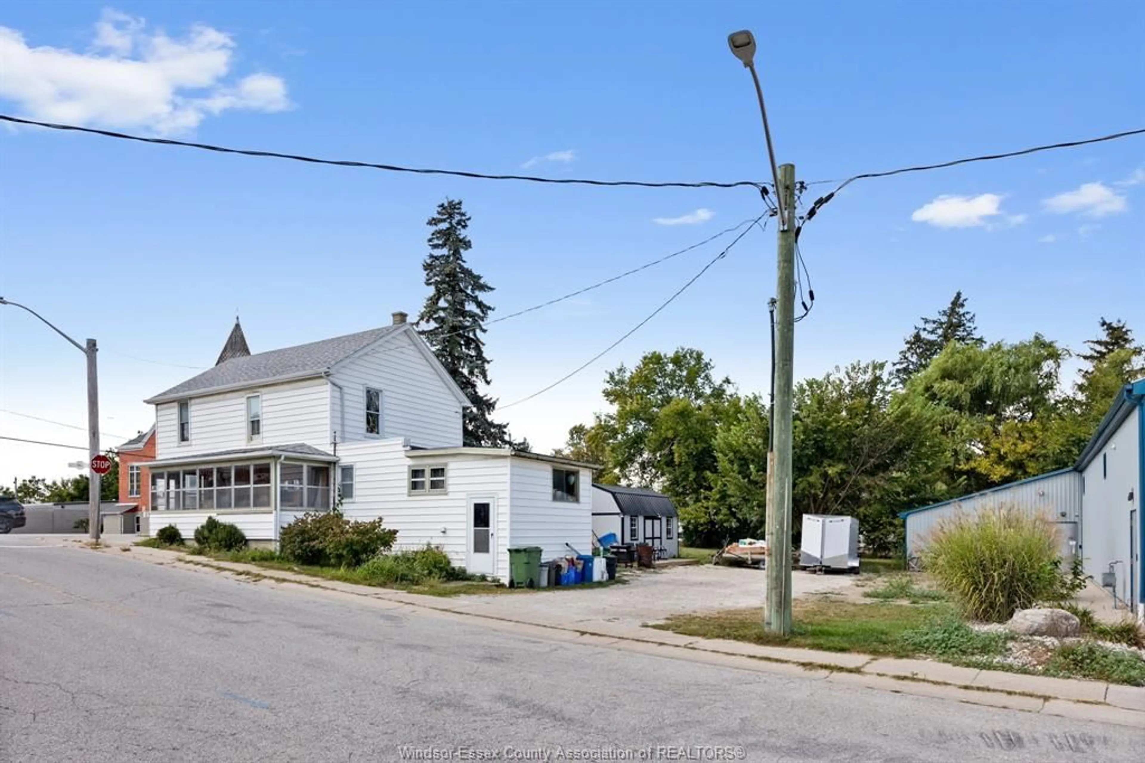 Frontside or backside of a home, the street view for 134 COUNTY RD 34, Cottam Ontario N0R 1B0