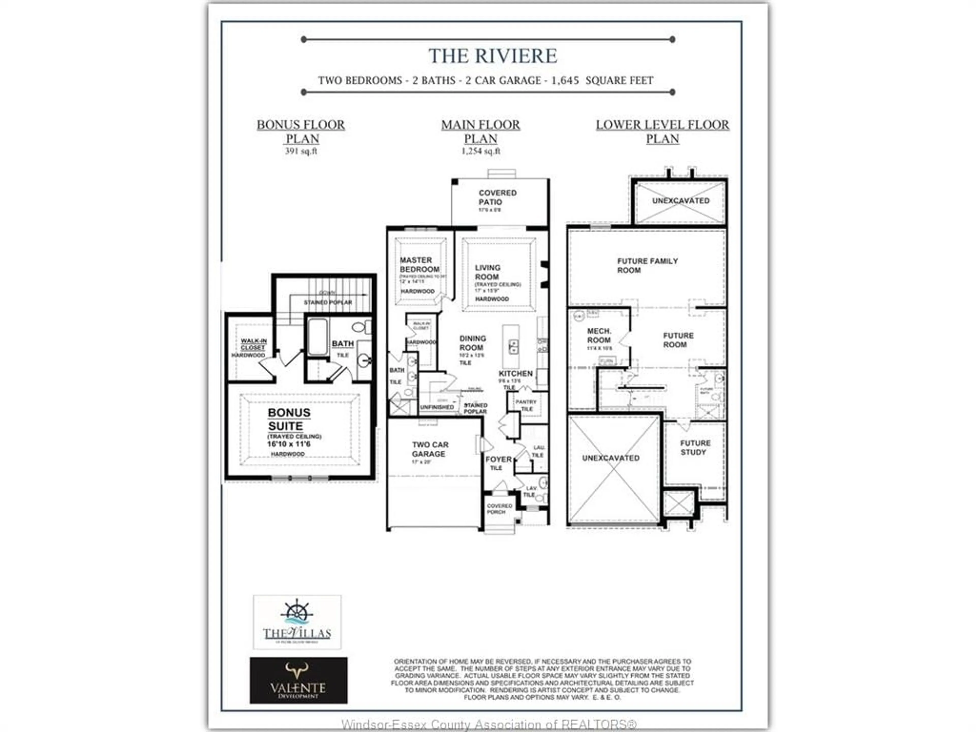 Floor plan for 463 MARTINIQUE Ave, Windsor Ontario N8P 0E7