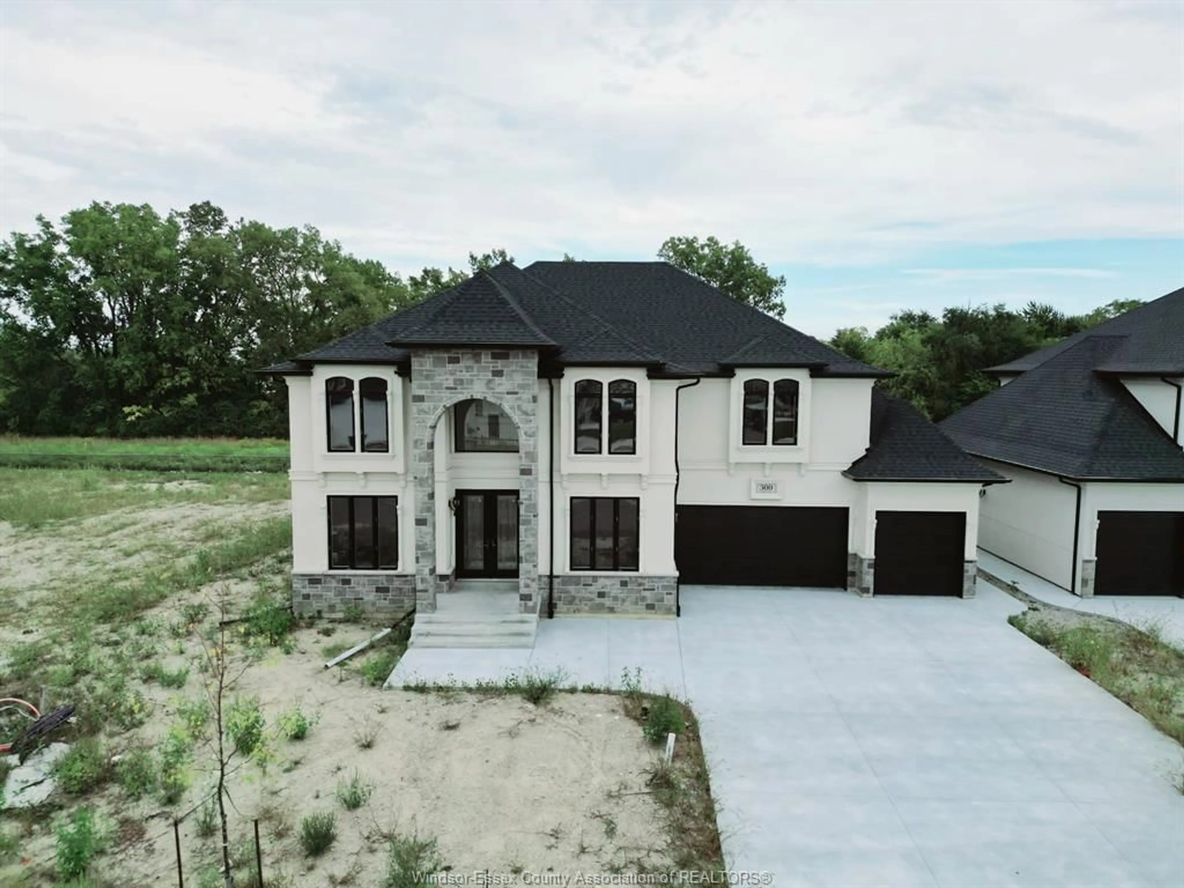 Frontside or backside of a home, the street view for 300 BENSON Crt, Amherstburg Ontario N9V 0B9