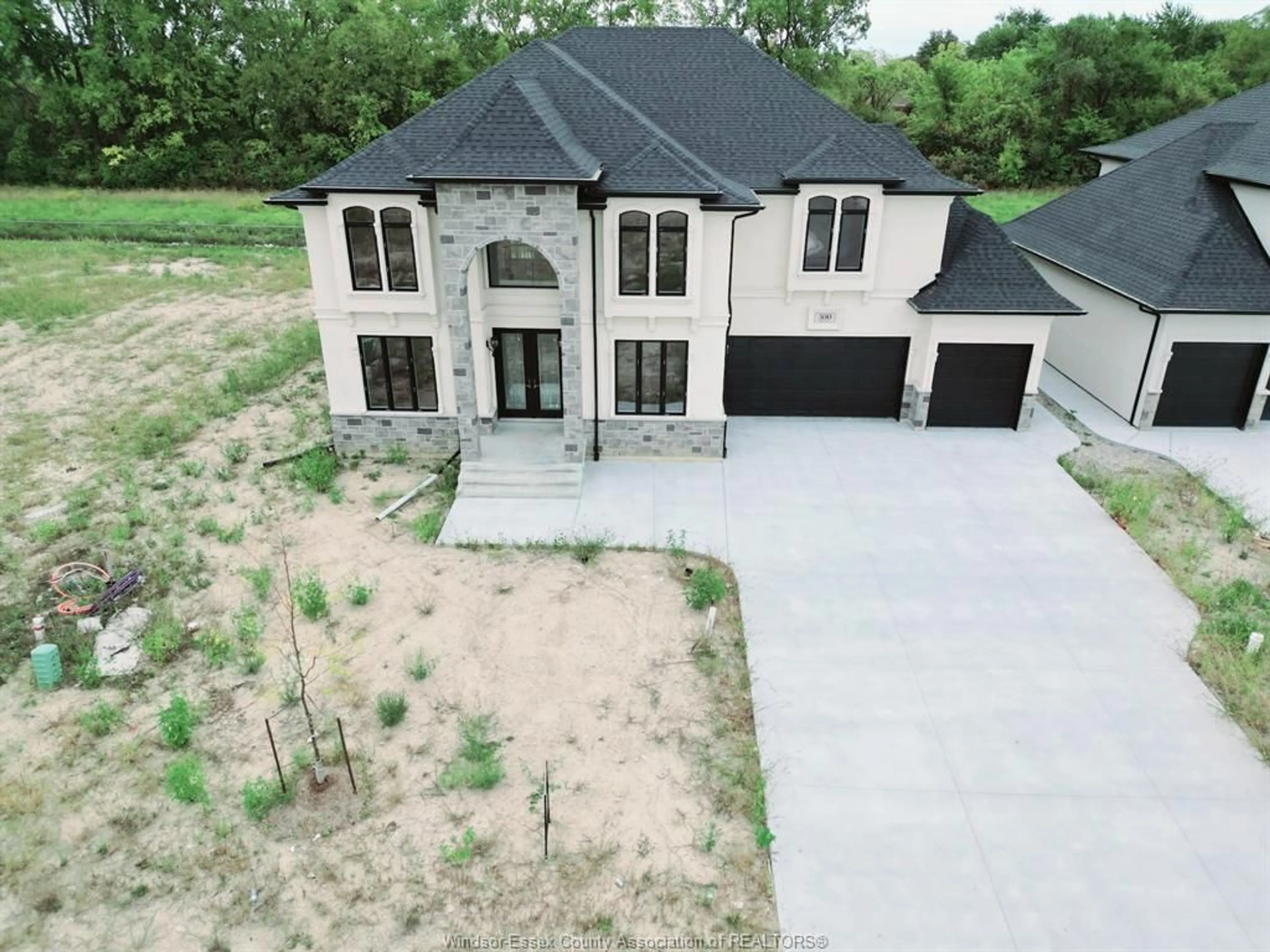 Frontside or backside of a home, the street view for 300 BENSON Crt, Amherstburg Ontario N9V 0B9