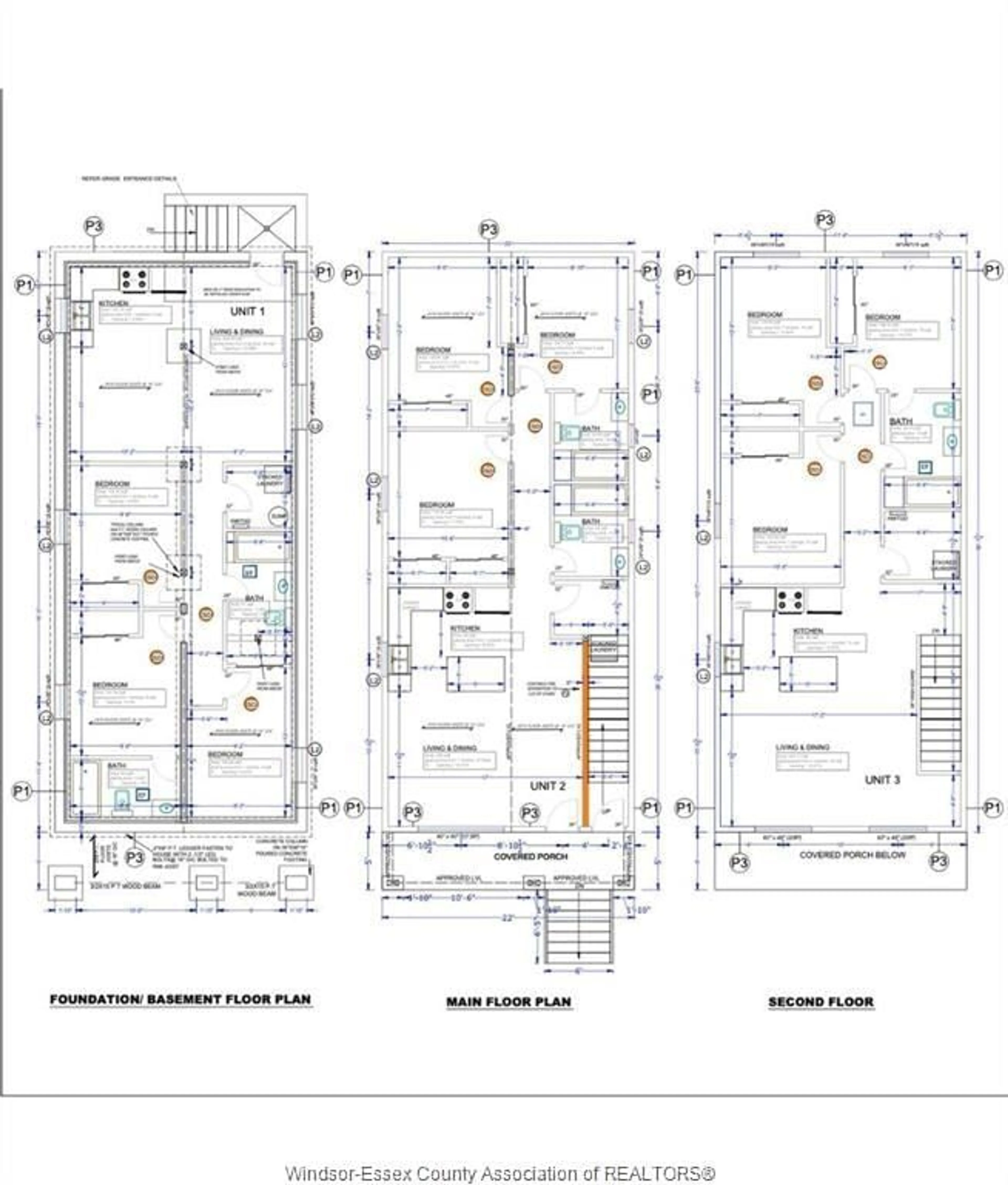 Floor plan for V/L ST. LUKE, Windsor Ontario N8Y 3N2