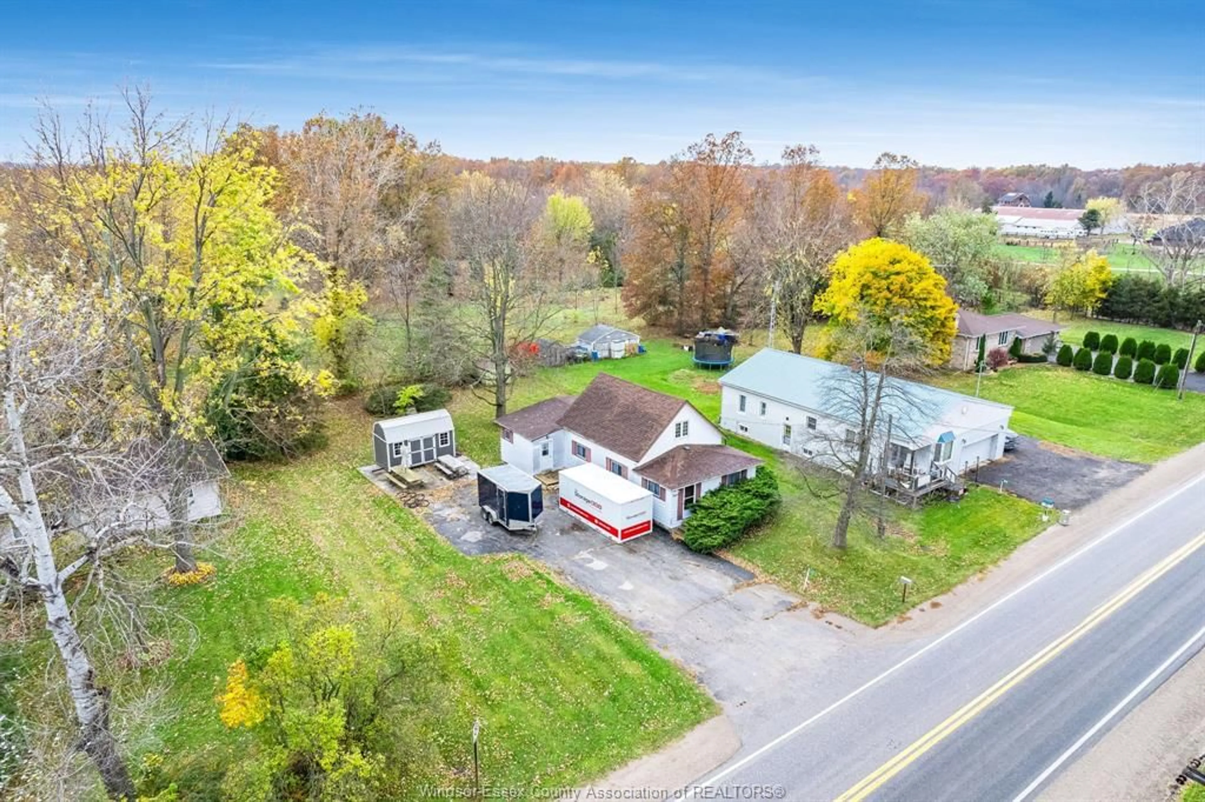 Frontside or backside of a home, cottage for 2045 Arner Townline, Essex Ontario N9Y 2E4