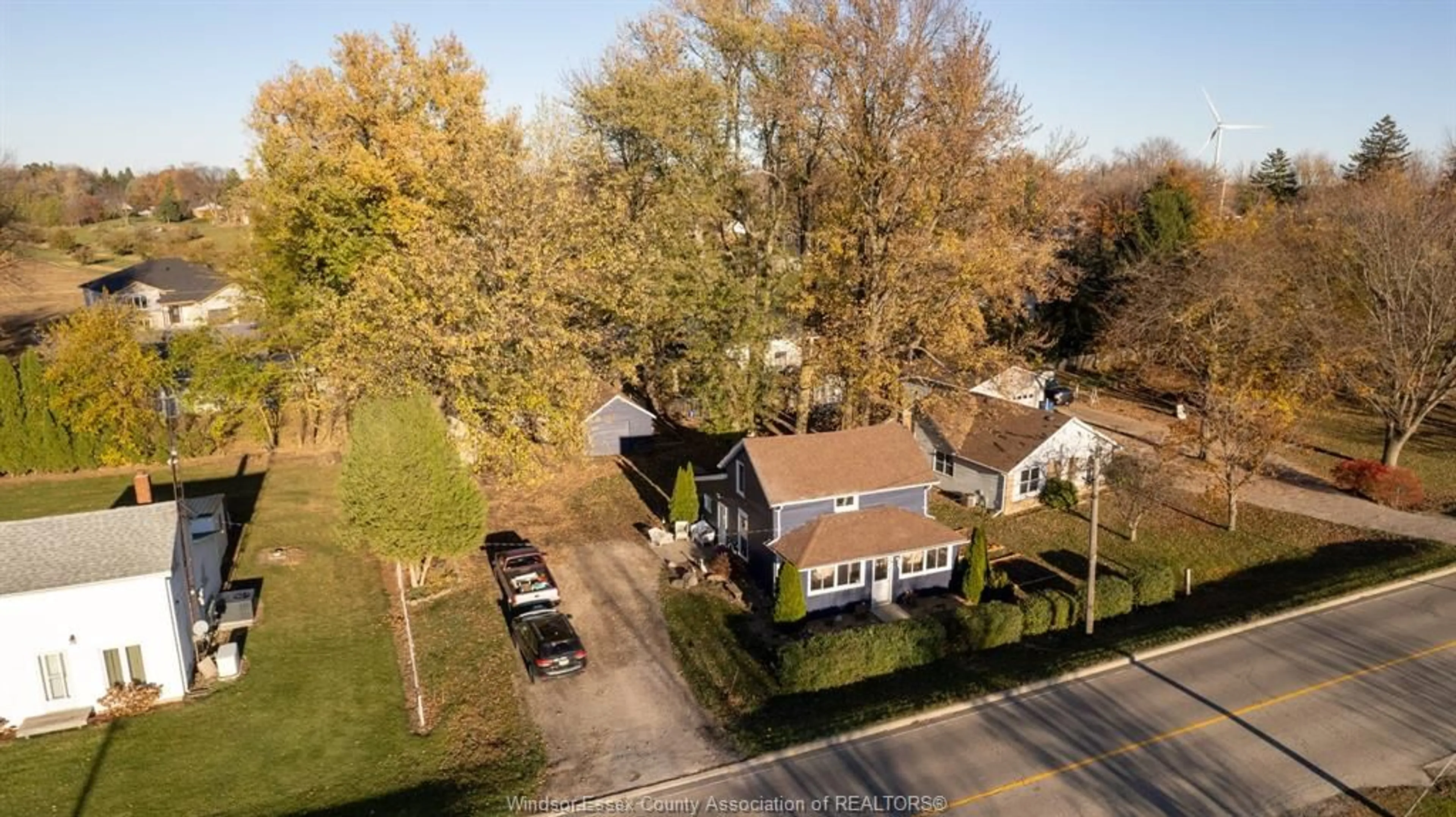 A pic from exterior of the house or condo, the street view for 19439 CHARING CROSS Rd, Cedar Springs Ontario N0P 1E0