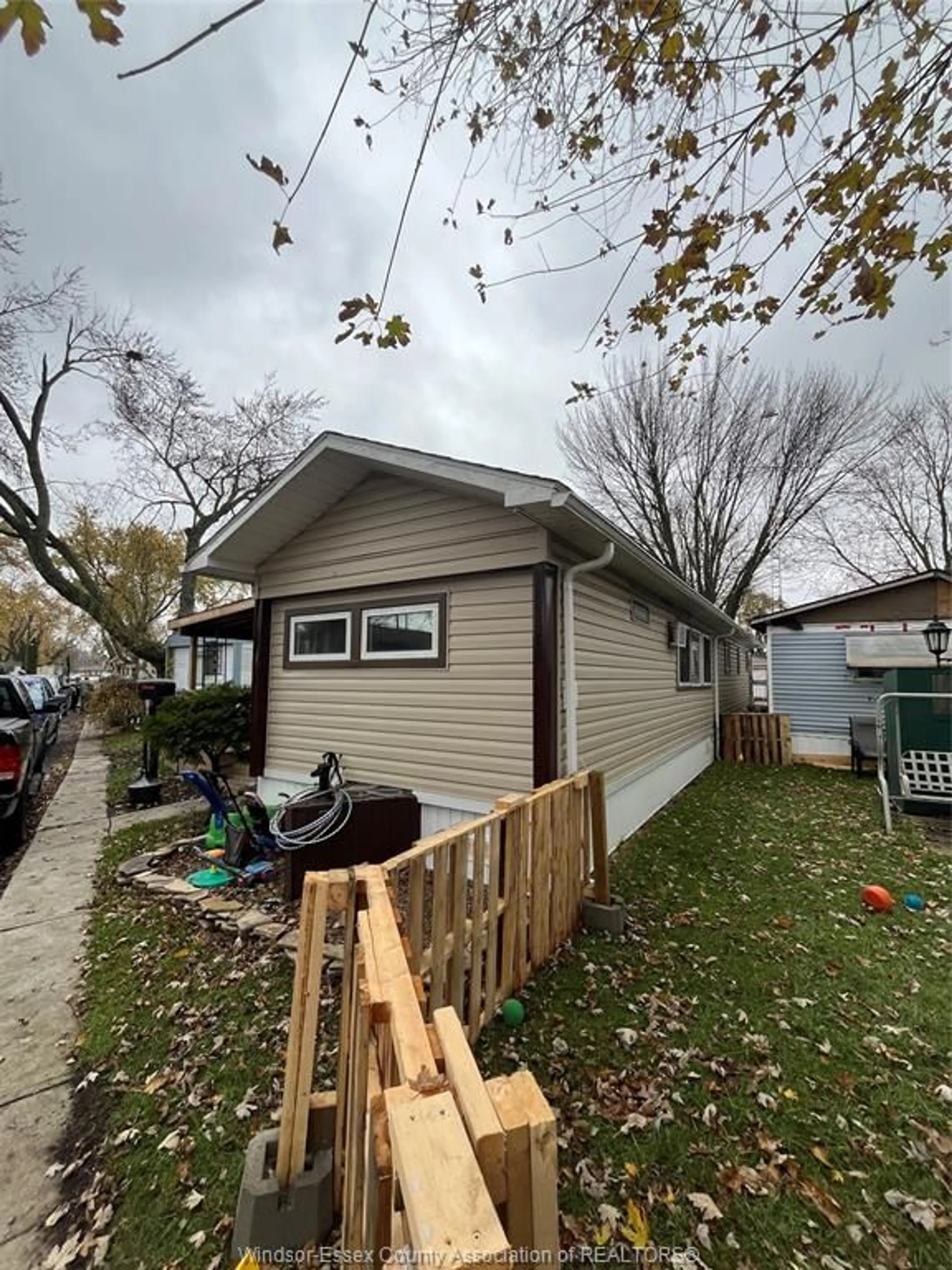 Frontside or backside of a home, the fenced backyard for 228 BARRACUDA, Windsor Ontario N8W 2B1