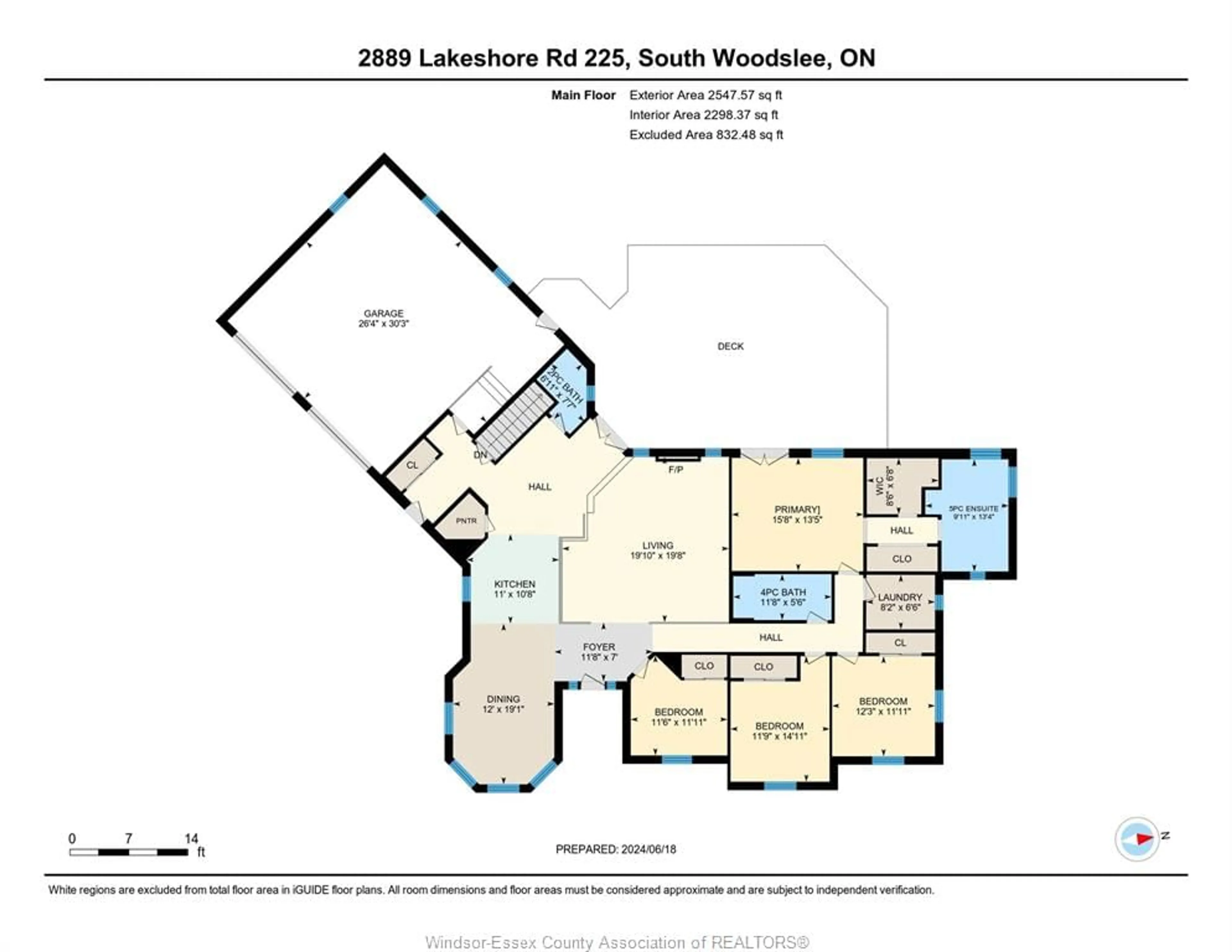 Floor plan for 2889 LAKESHORE RD 225, Lakeshore Ontario N0R 1V0