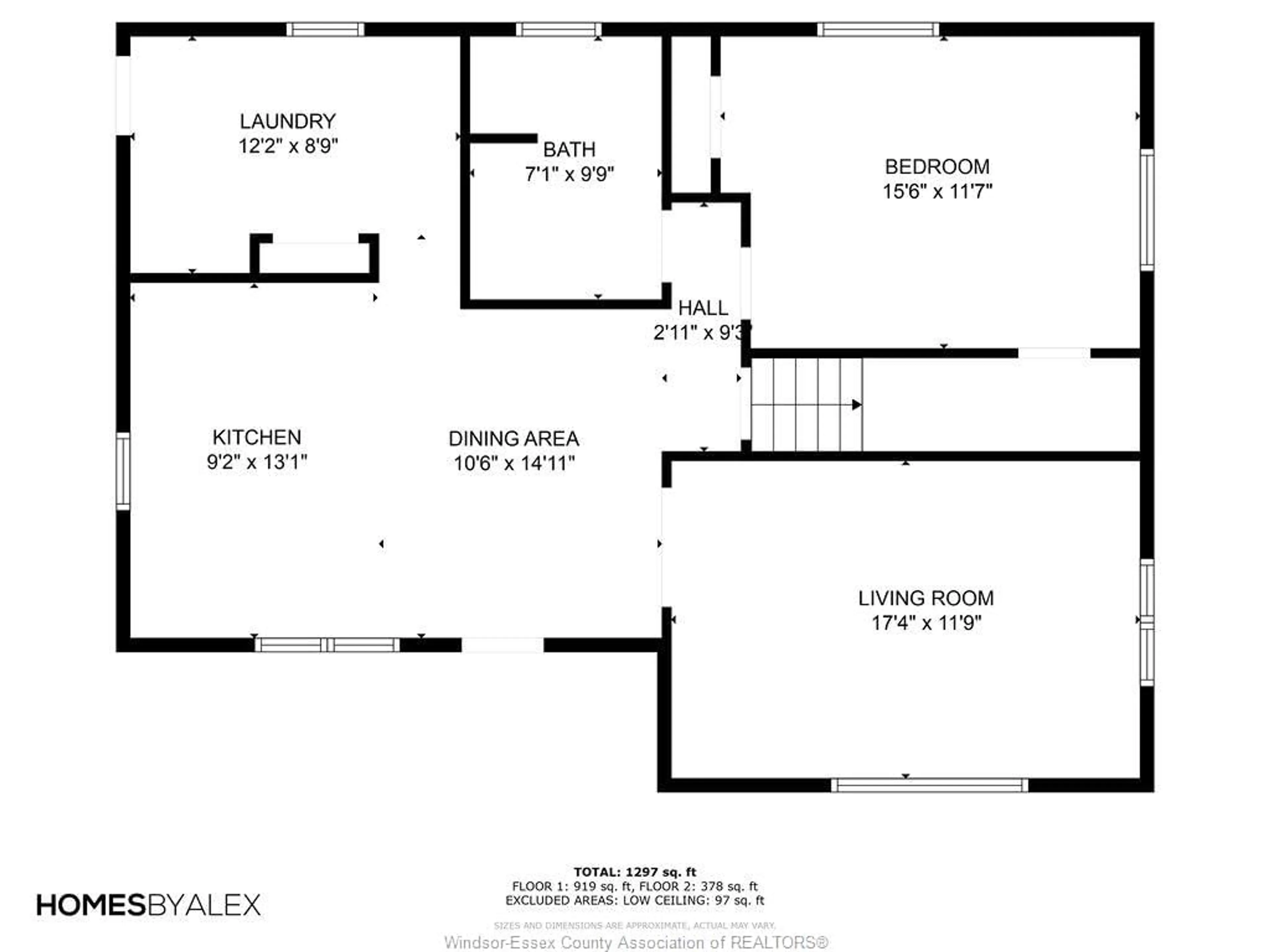 Floor plan for 20385 Port Rd, Merlin Ontario N0P 1W0